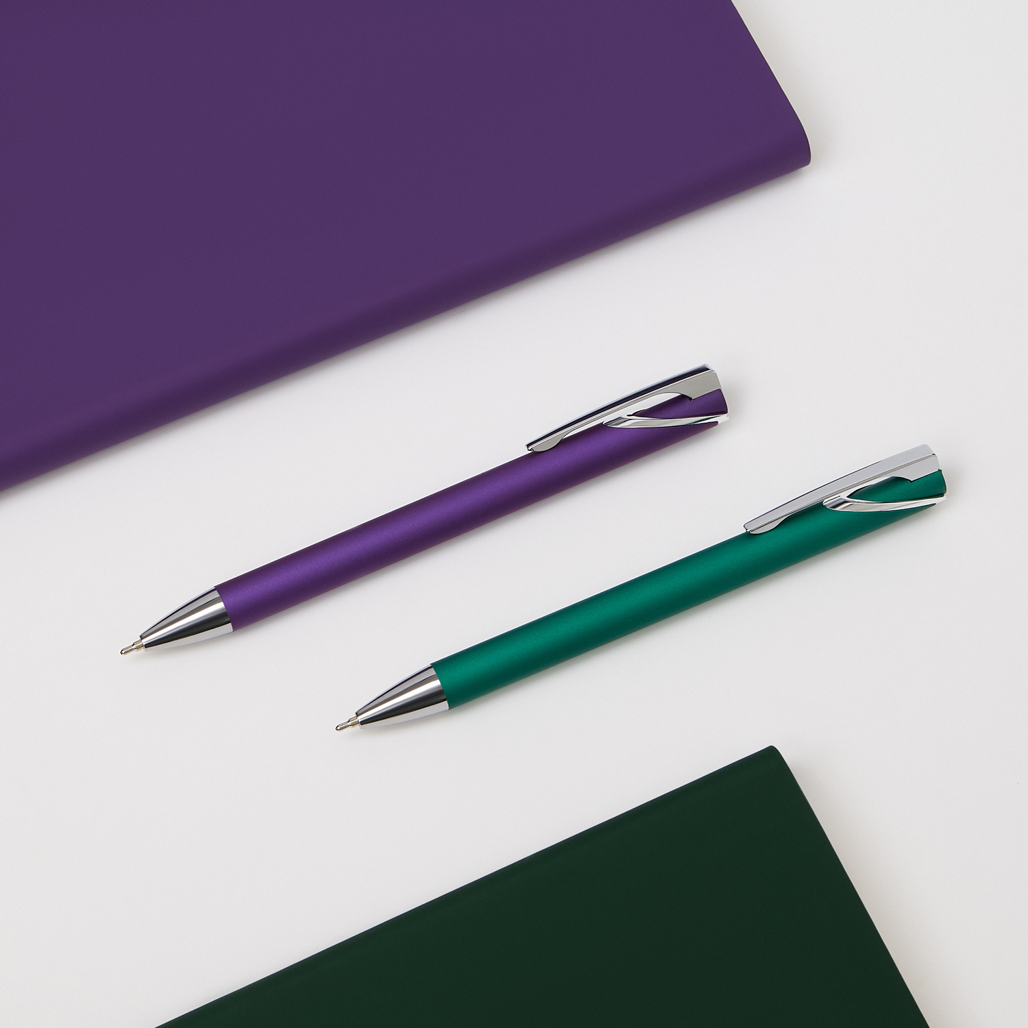 Шариковая ручка Легато (Legato), фиолетовая