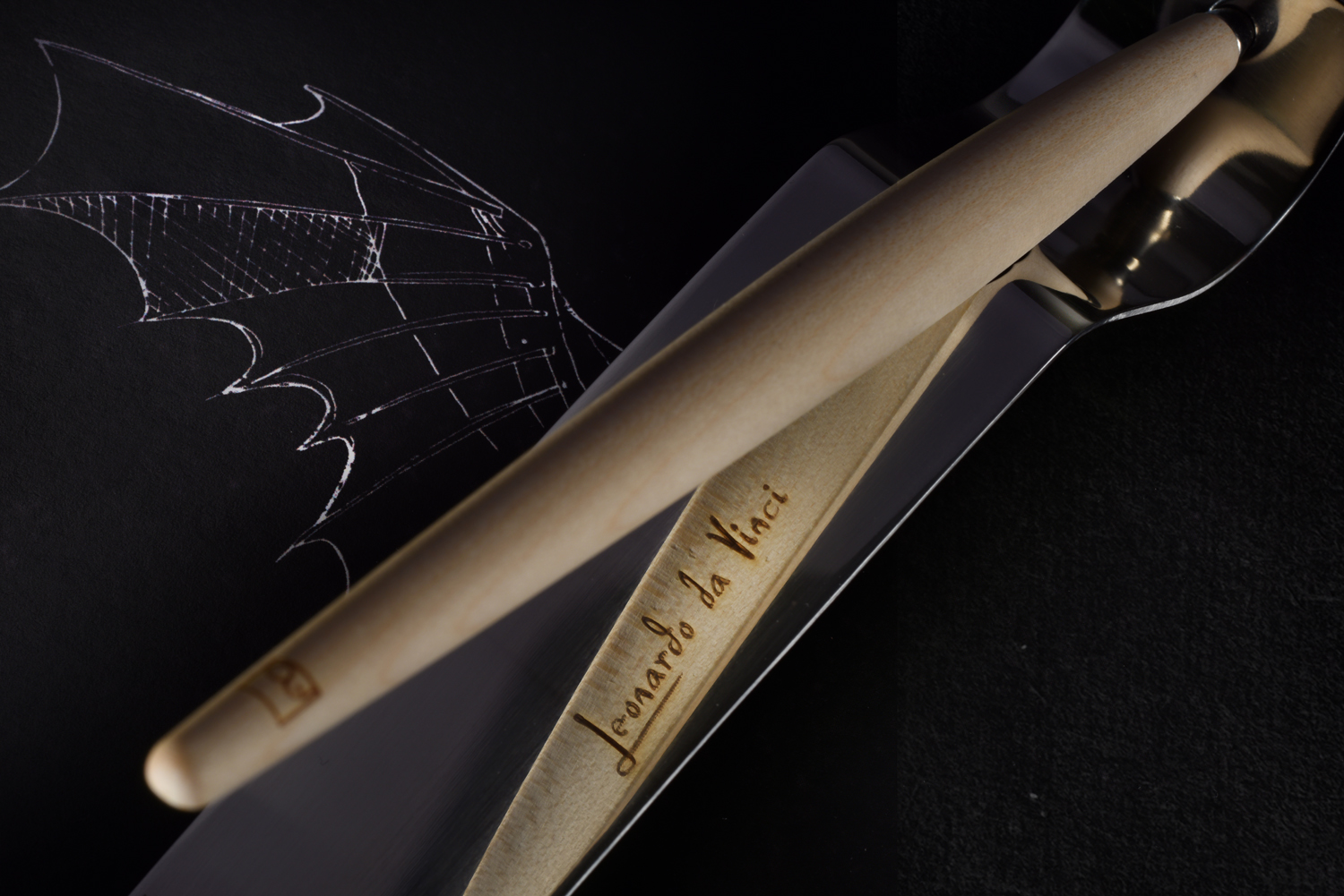 Шариковая ручка Pininfarina Piuma LEONARDO MAPLE WOOD