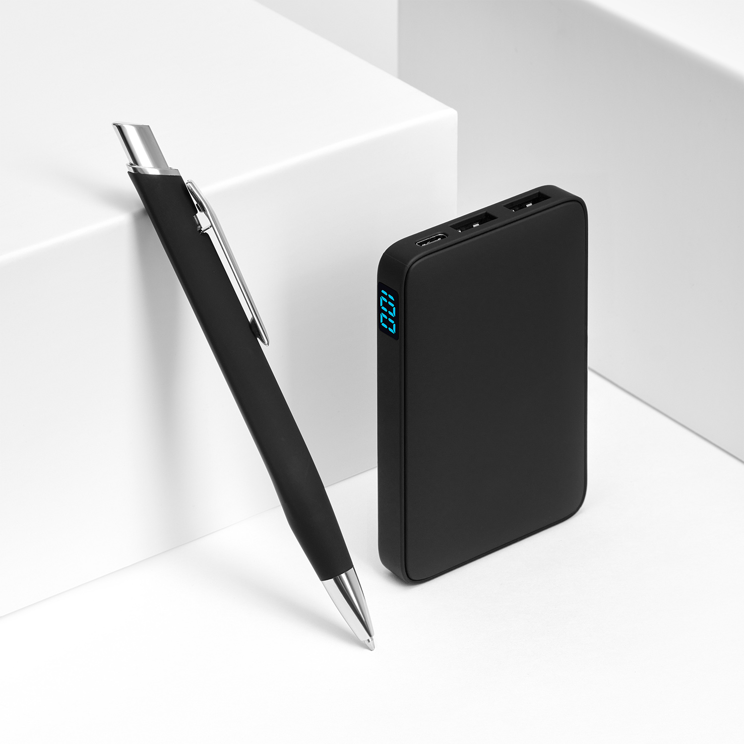 Шариковая ручка Пирамид Нео (Pyramid NEO), черная