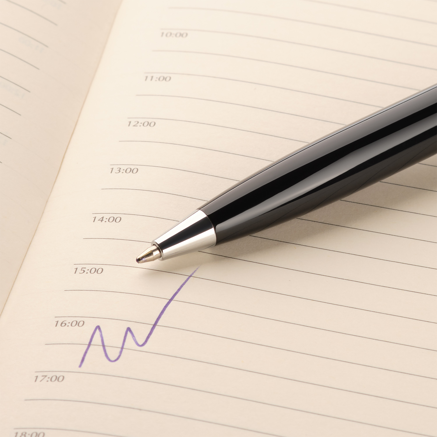 Шариковая ручка Соната (Sonata), черная