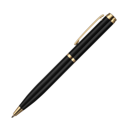 Шариковая ручка Соната (Sonata), черная/позолота