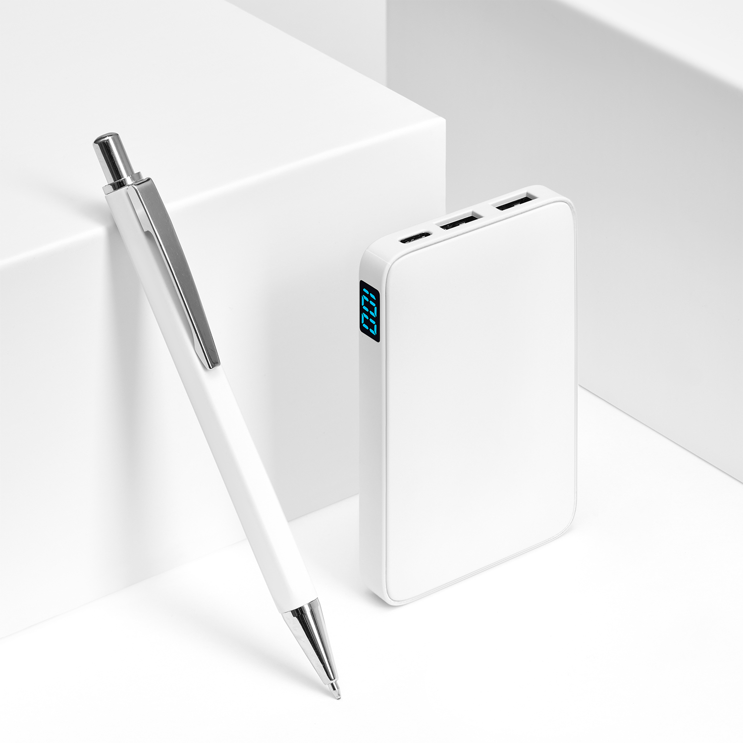 Шариковая ручка Урбан (Urban), белая