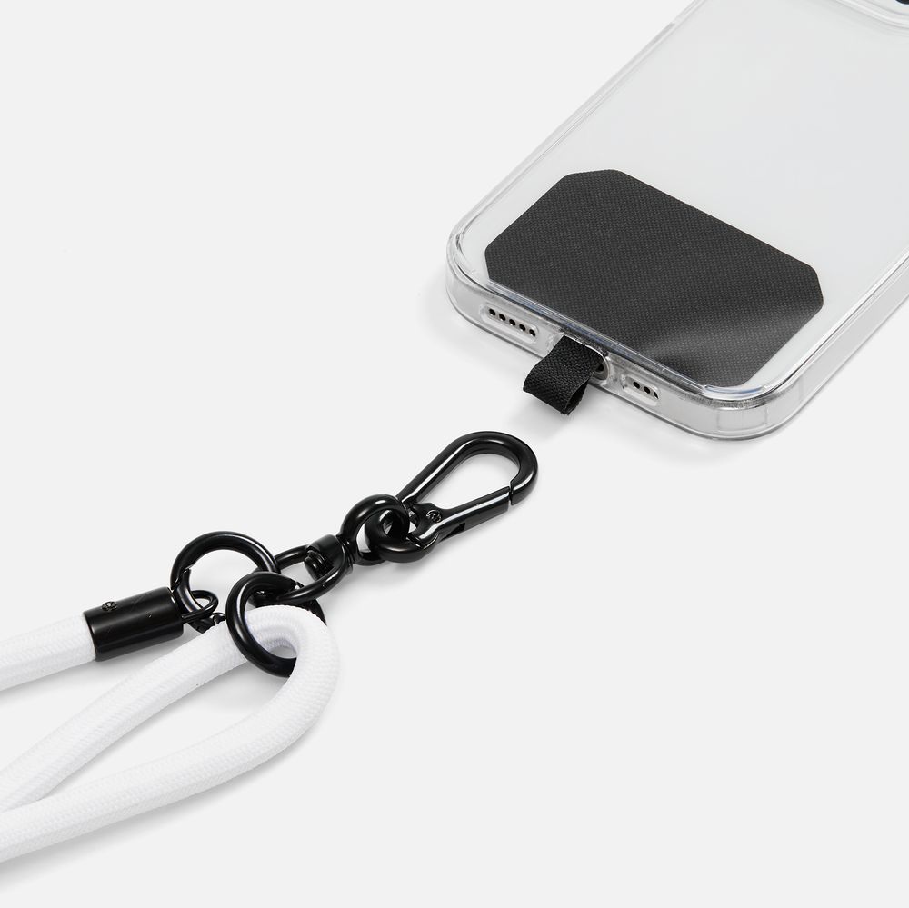 Шнурок для телефона OmniHold, белый