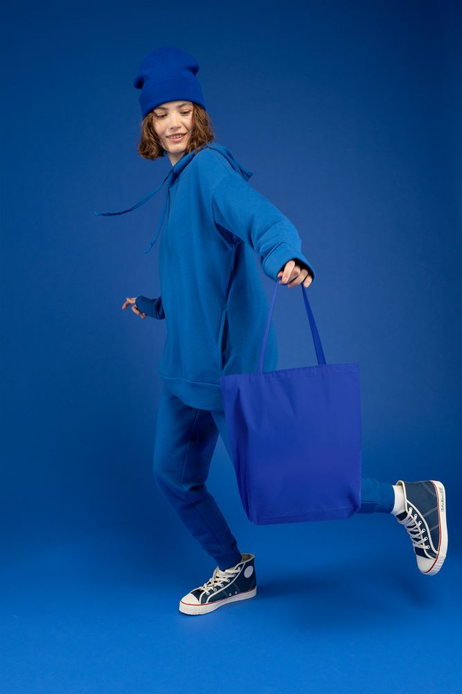 Шопер B5, синий с синими ручками