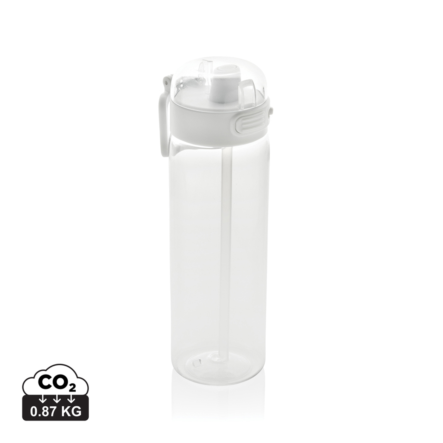 Спортивная бутылка SipnLock из rPET RCS, 800 мл