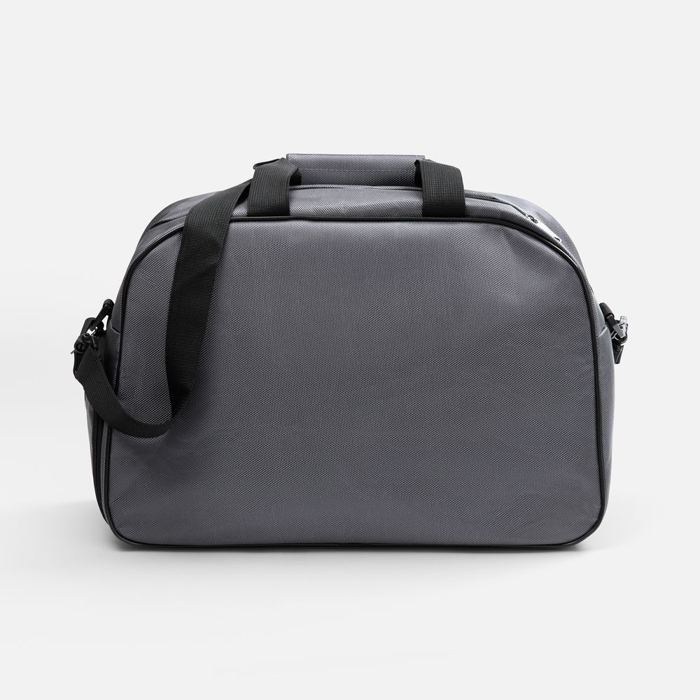 Спортивная сумка Atlantes, светло-серая с черным