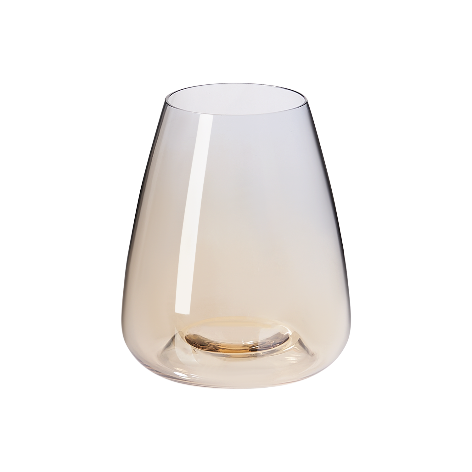 Стакан для воды Ницца (Nizza), градиент дымчато-золотой