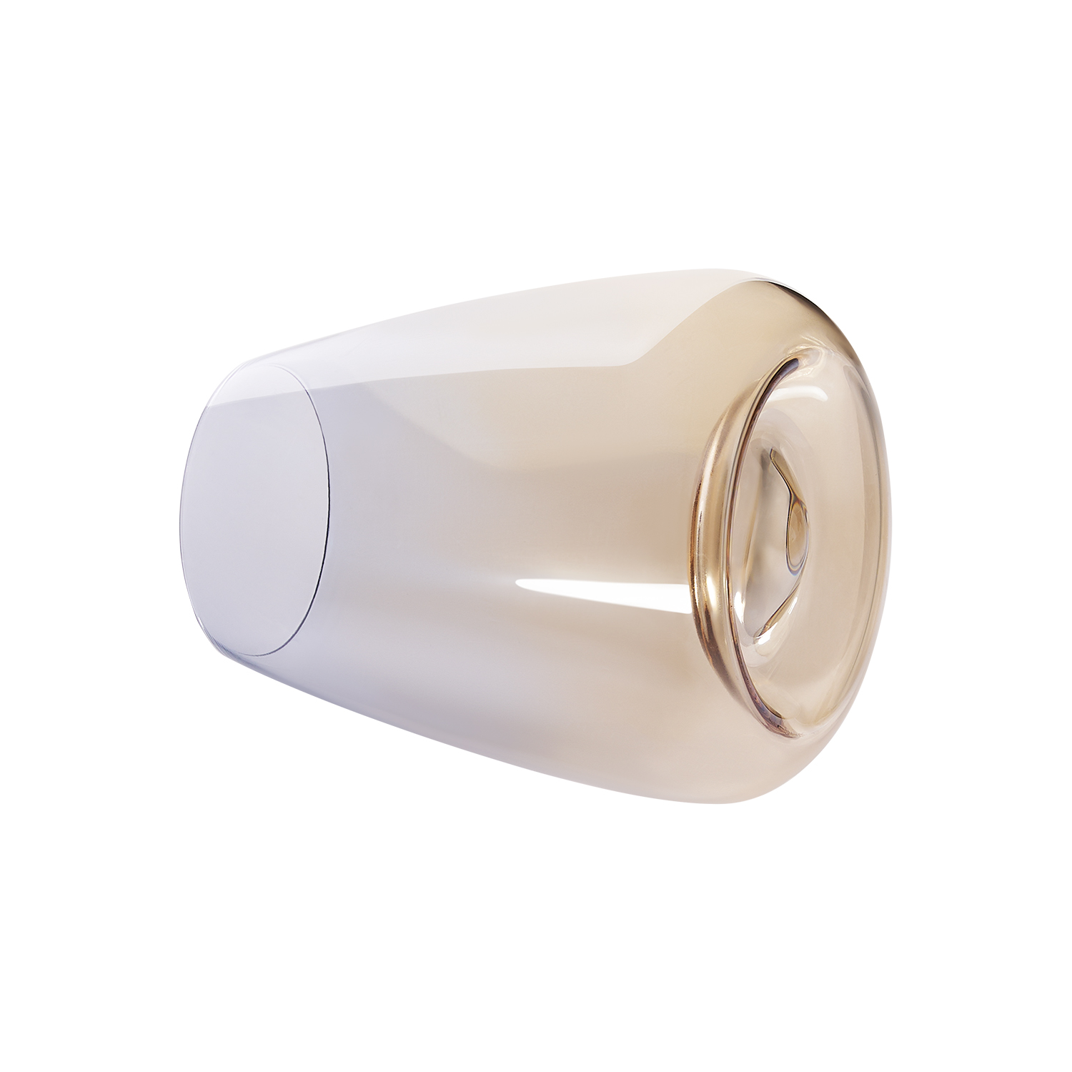 Стакан для воды Ницца (Nizza), градиент дымчато-золотой