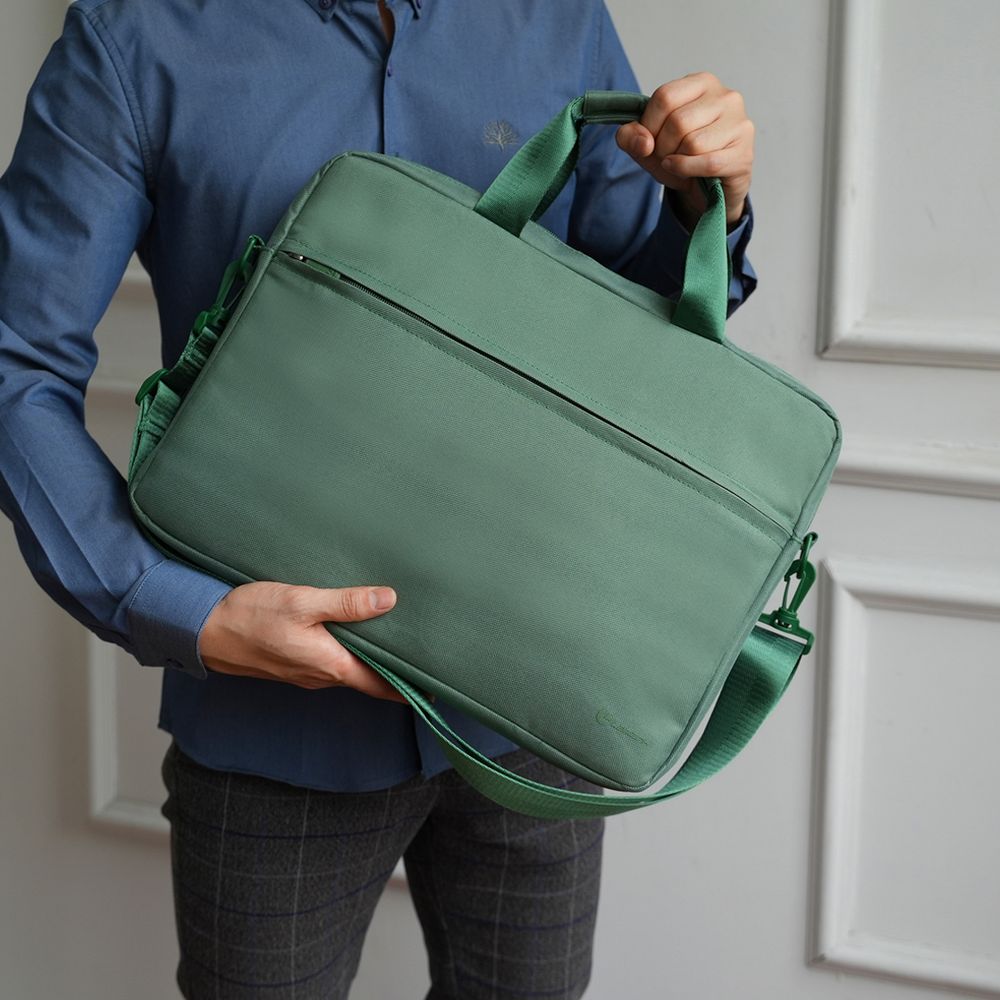 Сумка для ноутбука L215, зеленая