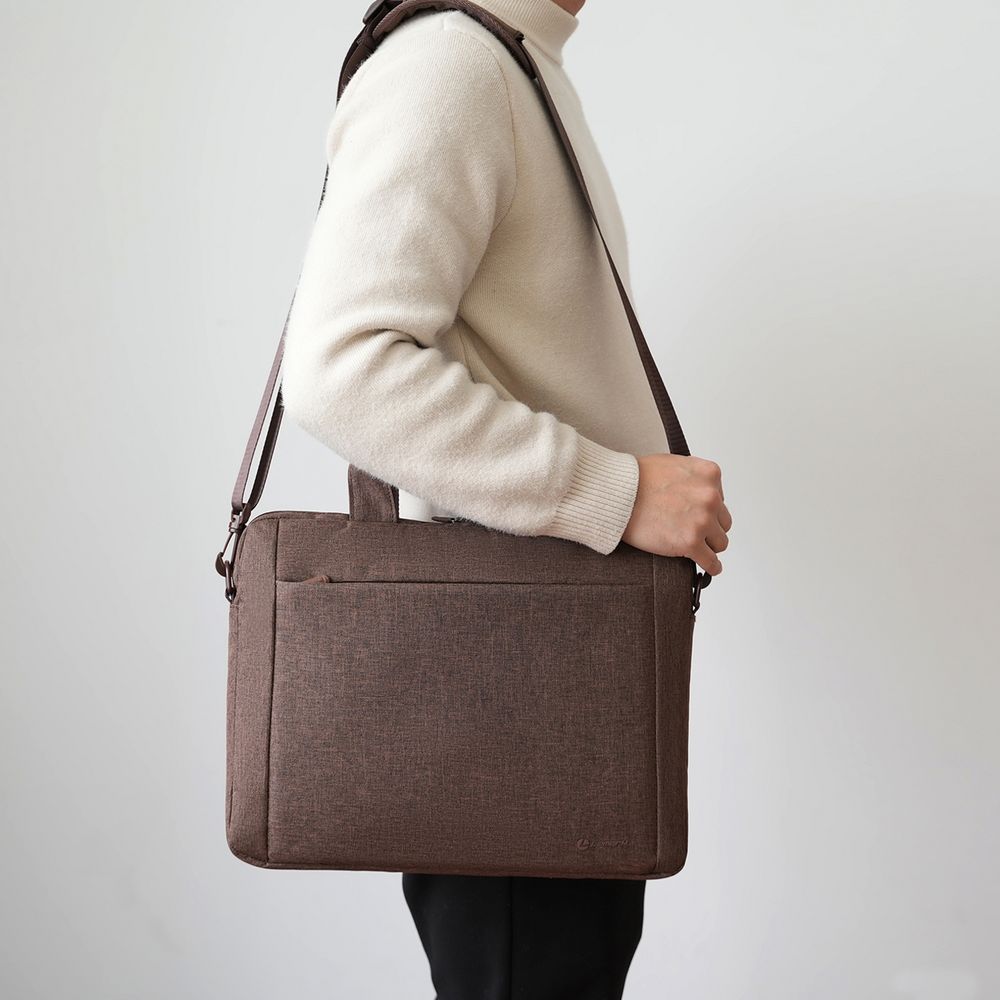 Сумка для ноутбука L225, коричневая