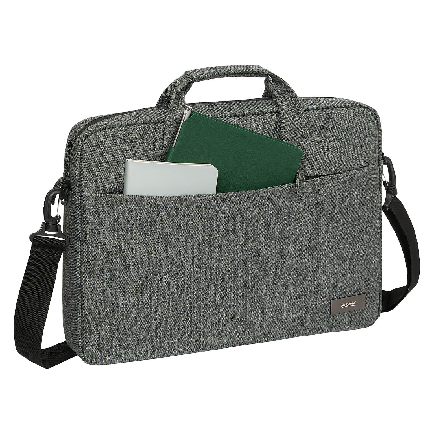 Сумка для ноутбука Милиорис (Migliores), серый/серый