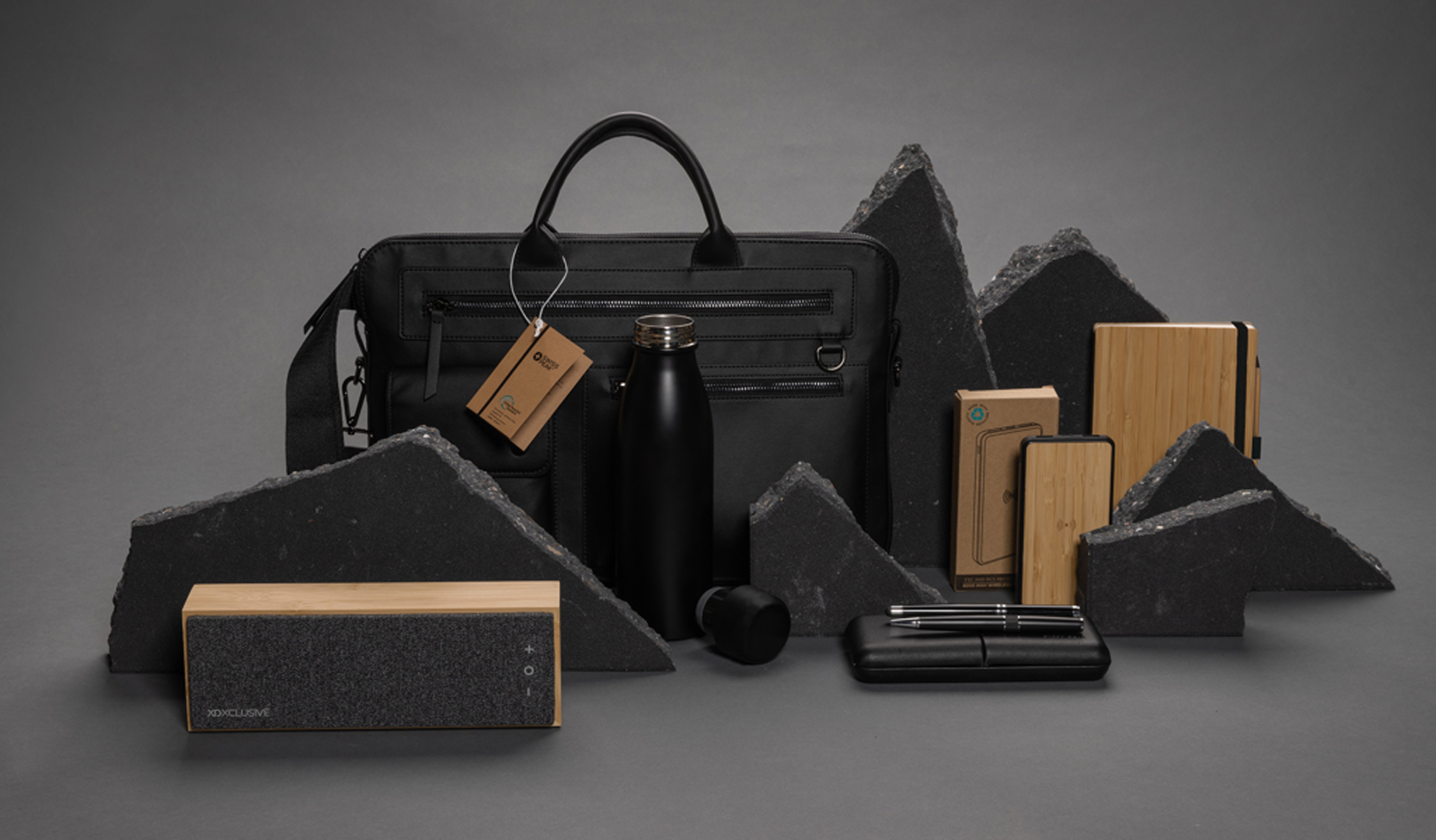 Сумка для ноутбука Swiss Peak из переработанного полиуретана GRS, 14’’