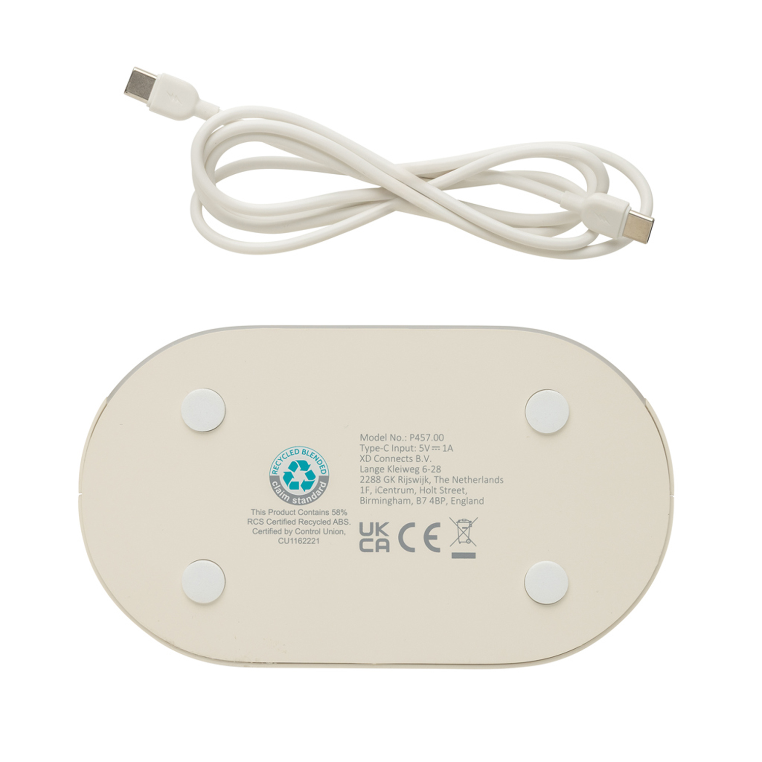 Световой будильник LumaRise из переработанного пластика RCS