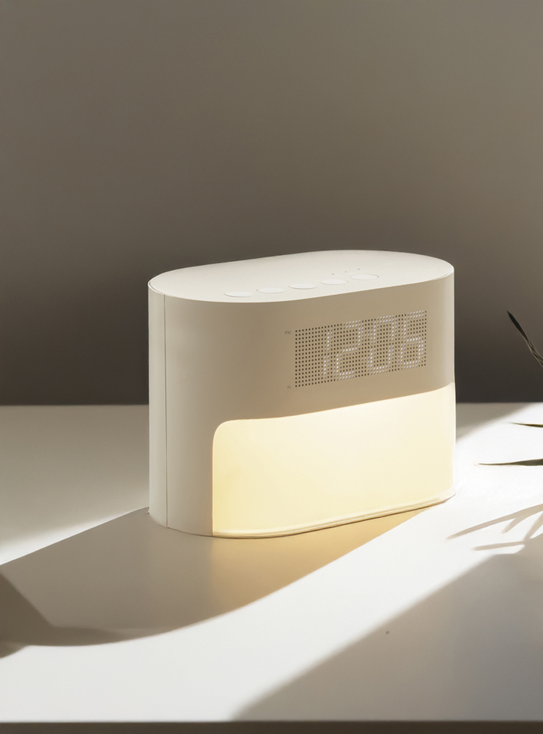 Световой будильник LumaRise из переработанного пластика RCS