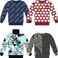 Свитер на заказ Tricksy Net, акрил, размер L