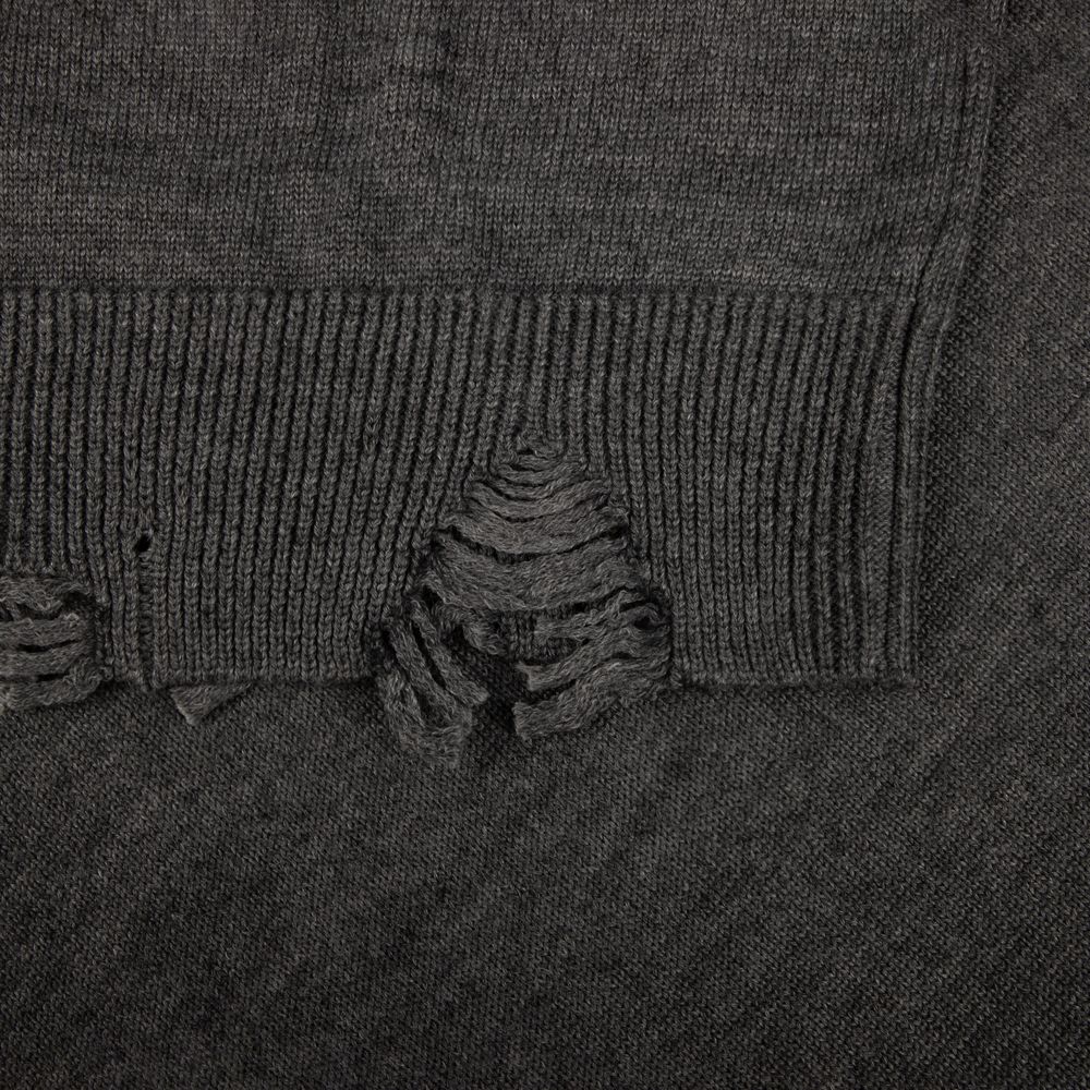 Свитер оверсайз Tricksy Net Grunge на заказ, полушерсть