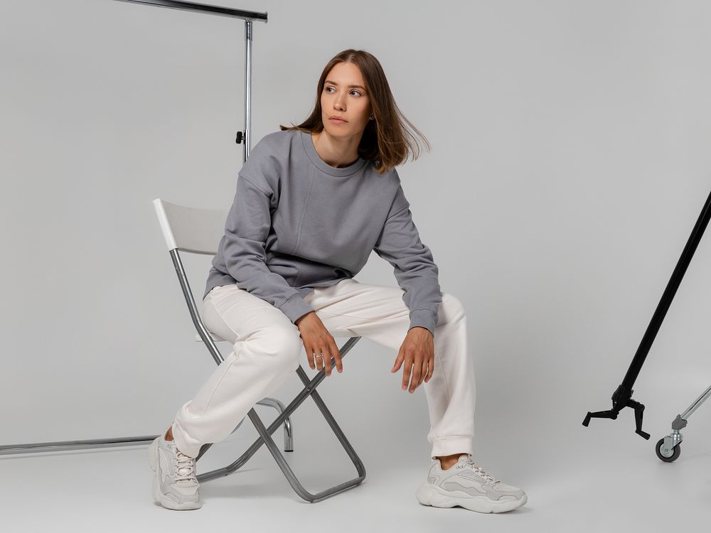 Свитшот Neofit, светло-серый