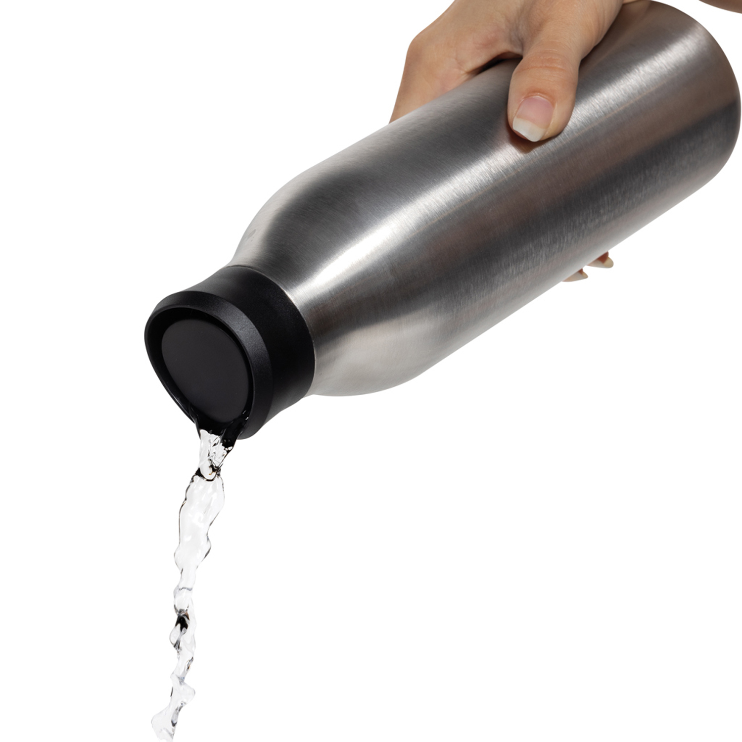 Термобутылка Avira Alok из переработанной стали RCS, 600 мл