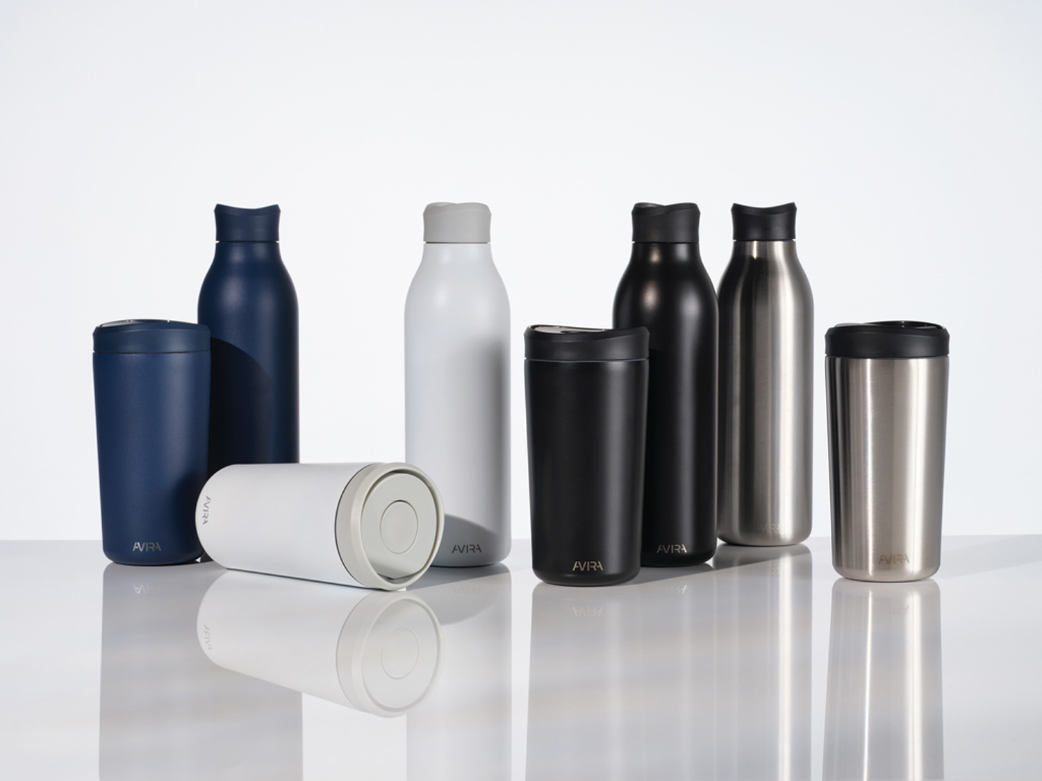 Термобутылка Avira Alok из переработанной стали RCS, 600 мл