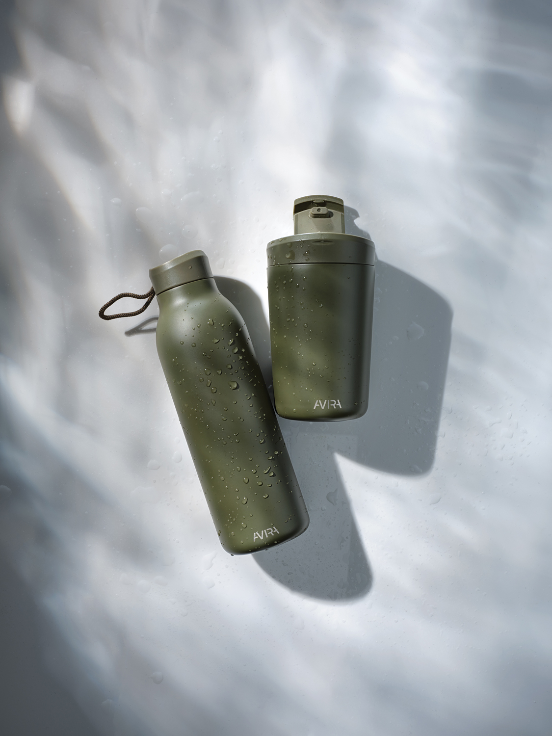 Термобутылка Avira Avior из переработанной нержавеющей стали RCS, 500 мл