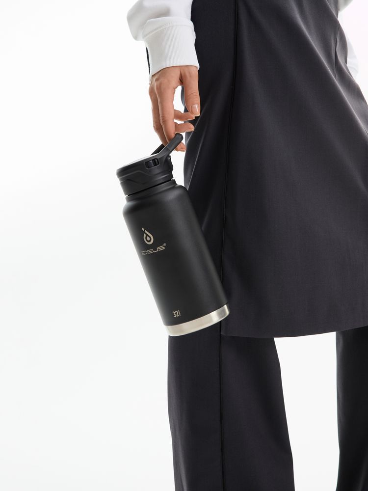 Термобутылка Fujisan XL 2.0, черная