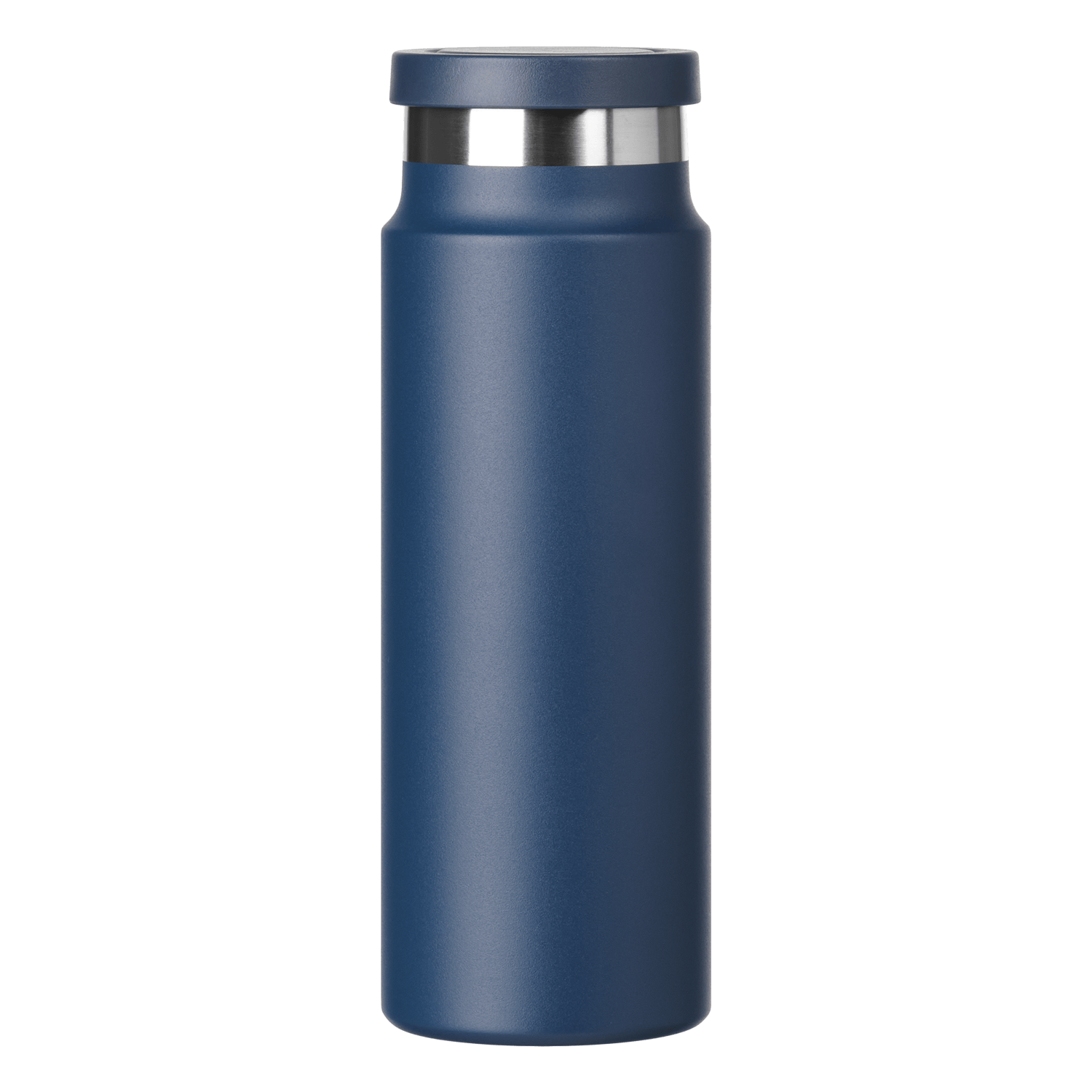 Термобутылка вакуумная герметичная Аллегра (Allegra), синяя