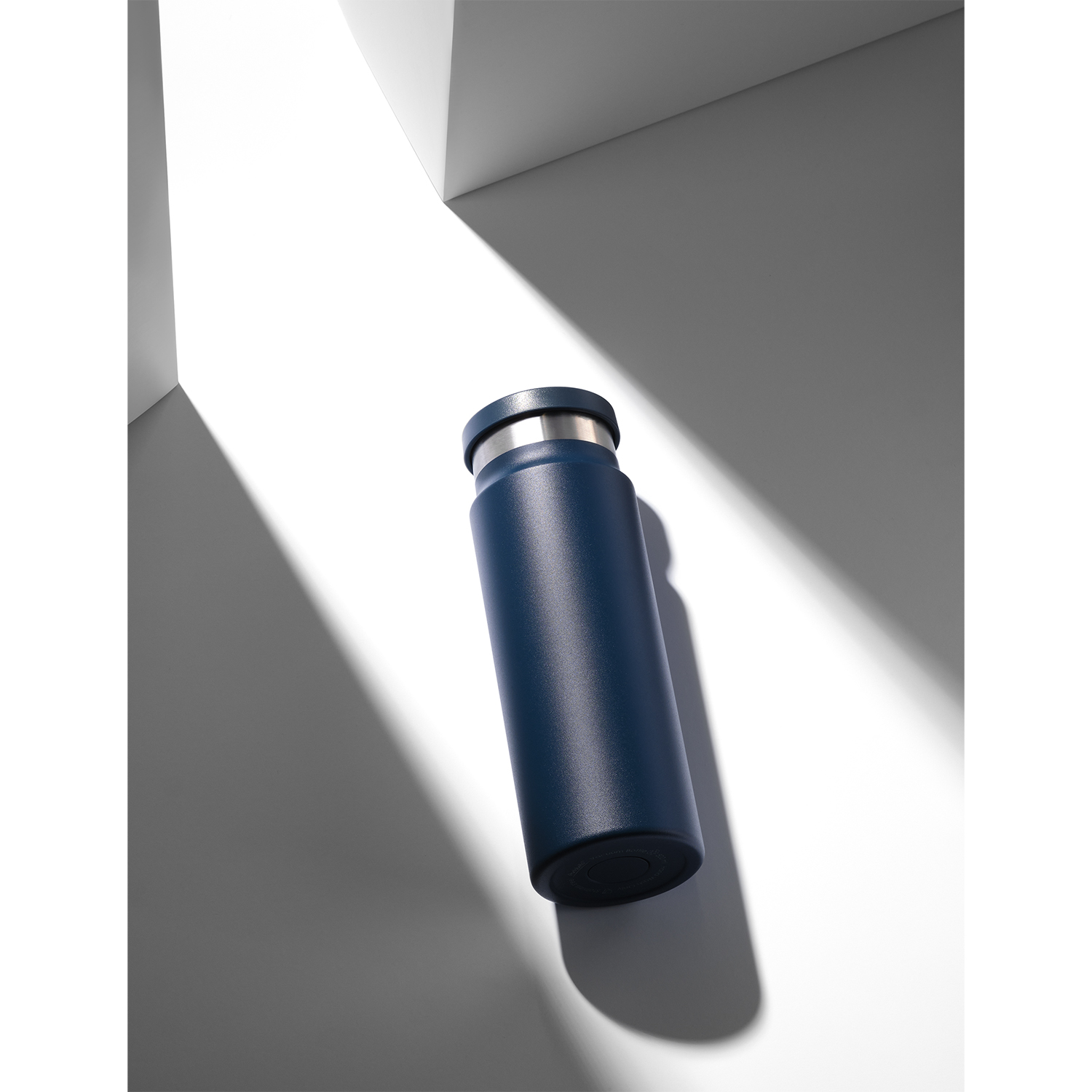 Термобутылка вакуумная герметичная Аллегра (Allegra), синяя