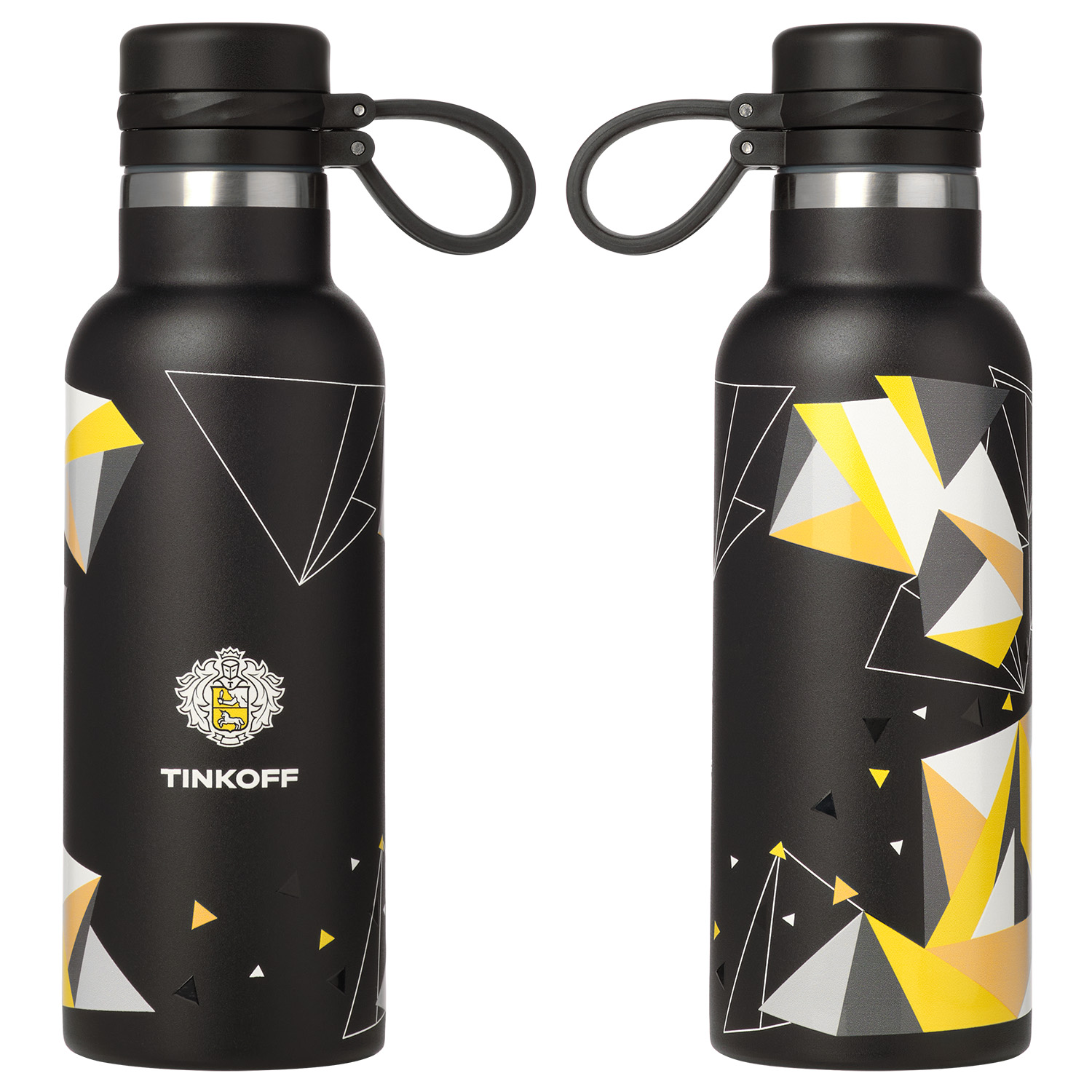 Термобутылка вакуумная герметичная Модена (Modena), черная