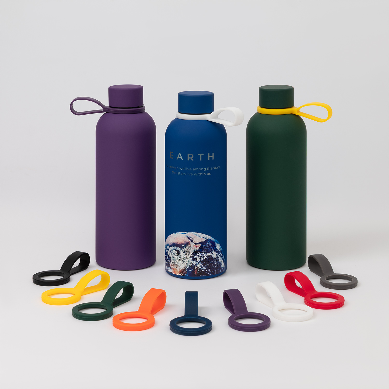 Термобутылка вакуумная герметичная Прима (Prima), фиолетовая