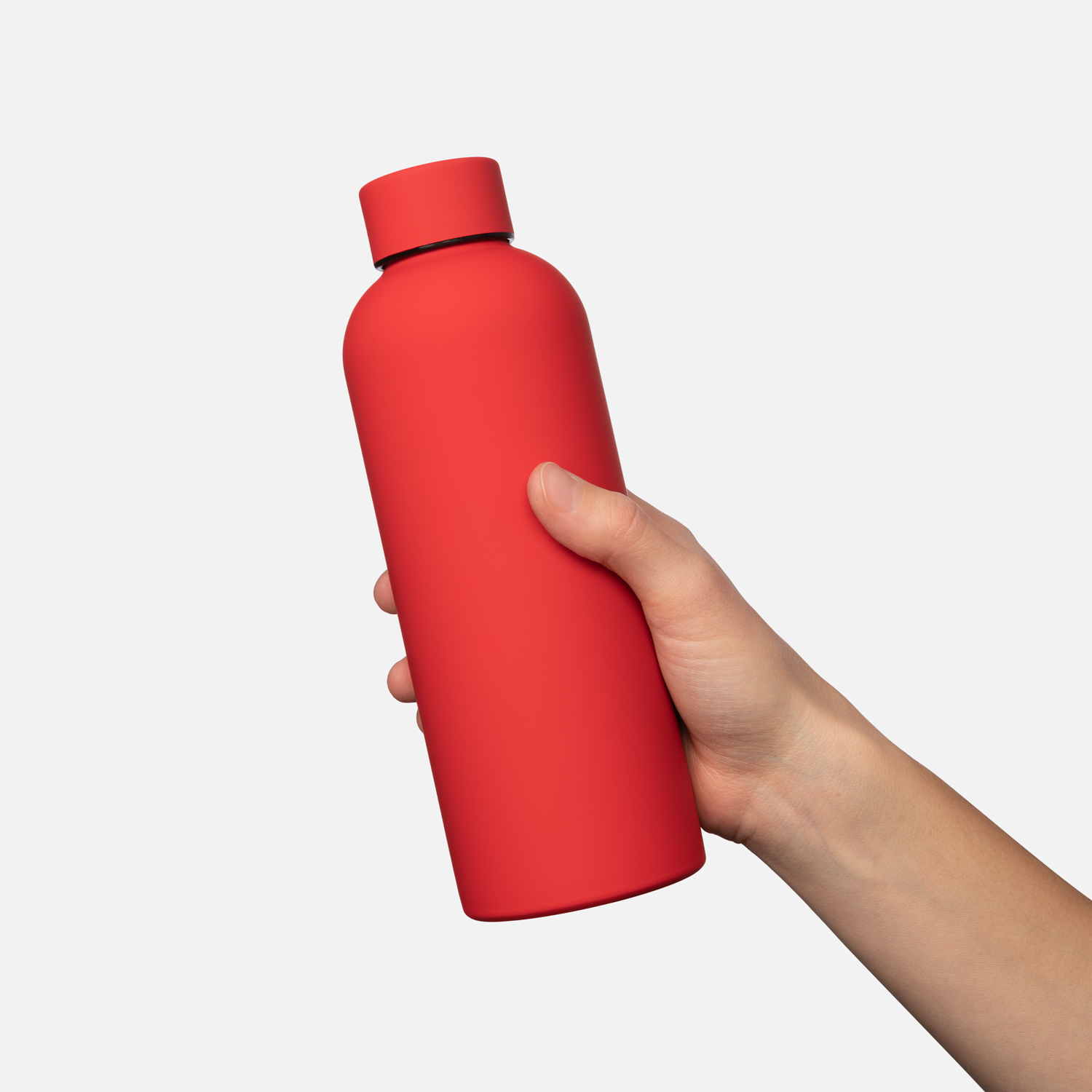 Термобутылка вакуумная герметичная Прима (Prima), красная