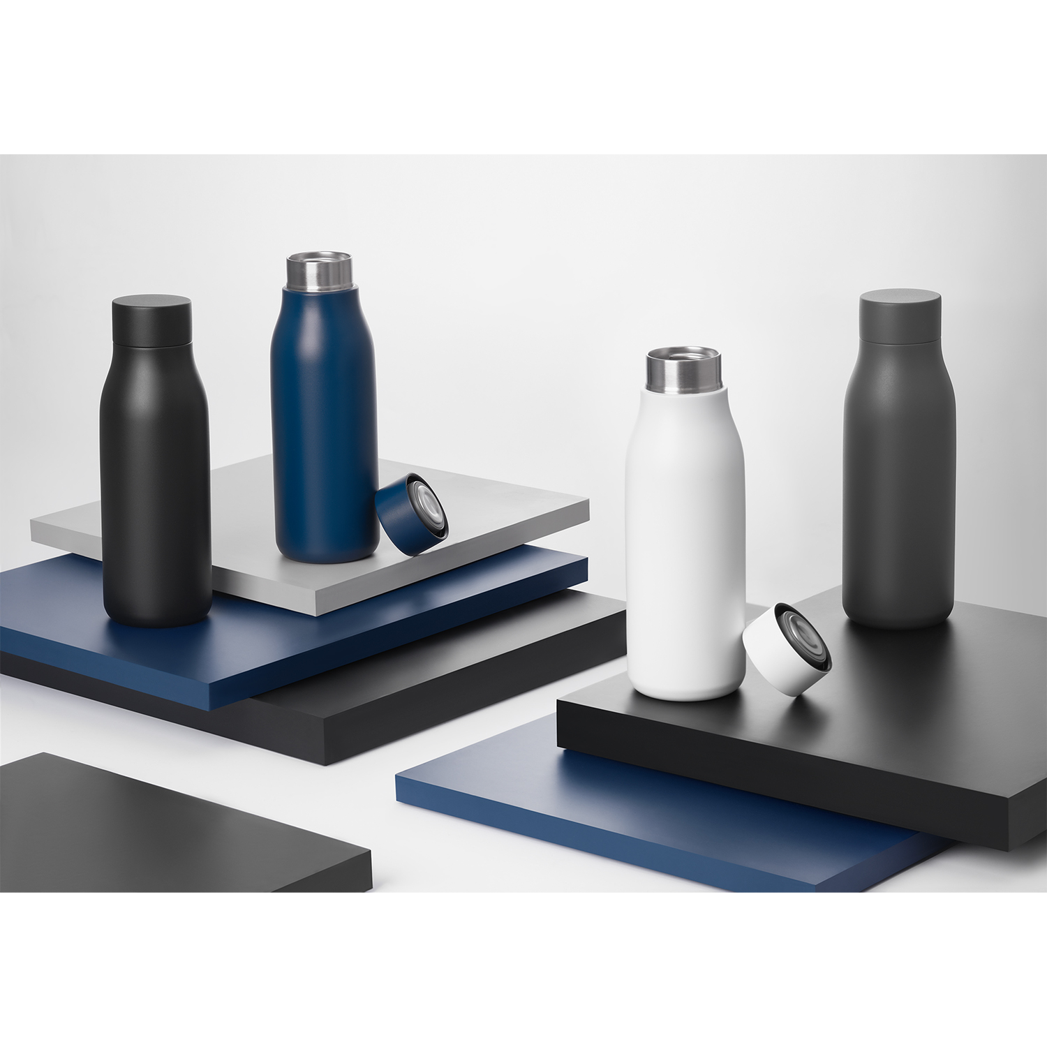 Термобутылка вакуумная герметичная Севилла (Sevilla), черная