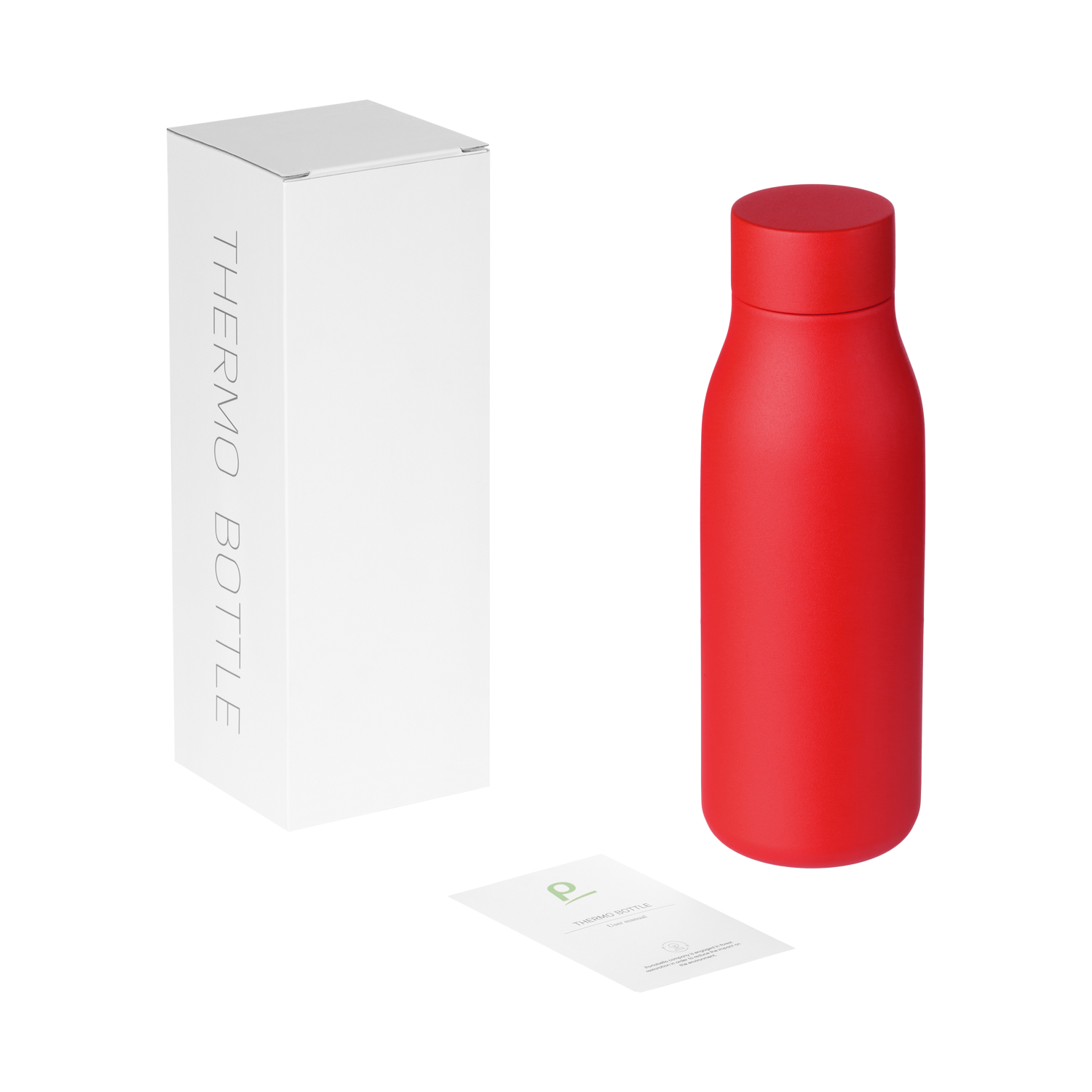 Термобутылка вакуумная герметичная Севилла (Sevilla), красная