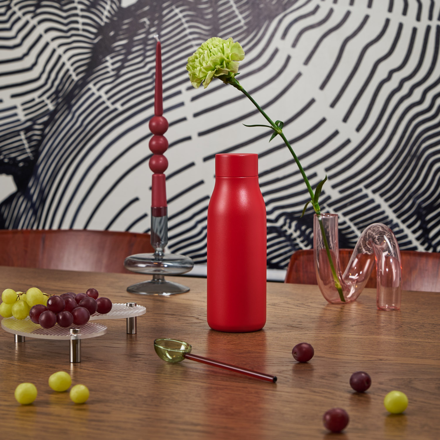 Термобутылка вакуумная герметичная Севилла (Sevilla), красная