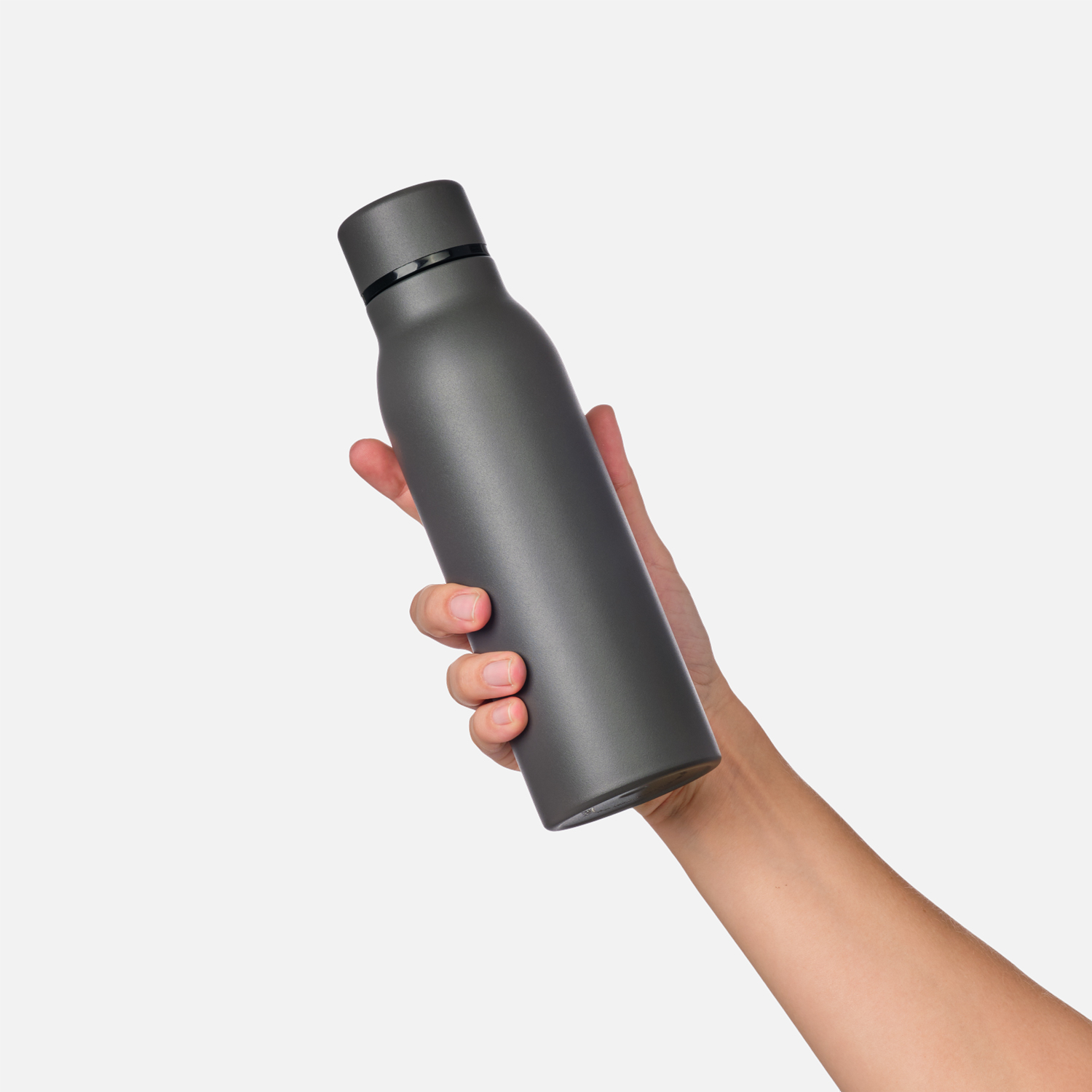 Термобутылка вакуумная герметичная Соренто (Sorento), серая