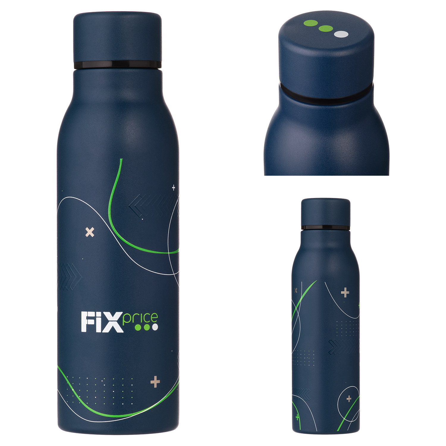 Термобутылка вакуумная герметичная Соренто (Sorento), синяя