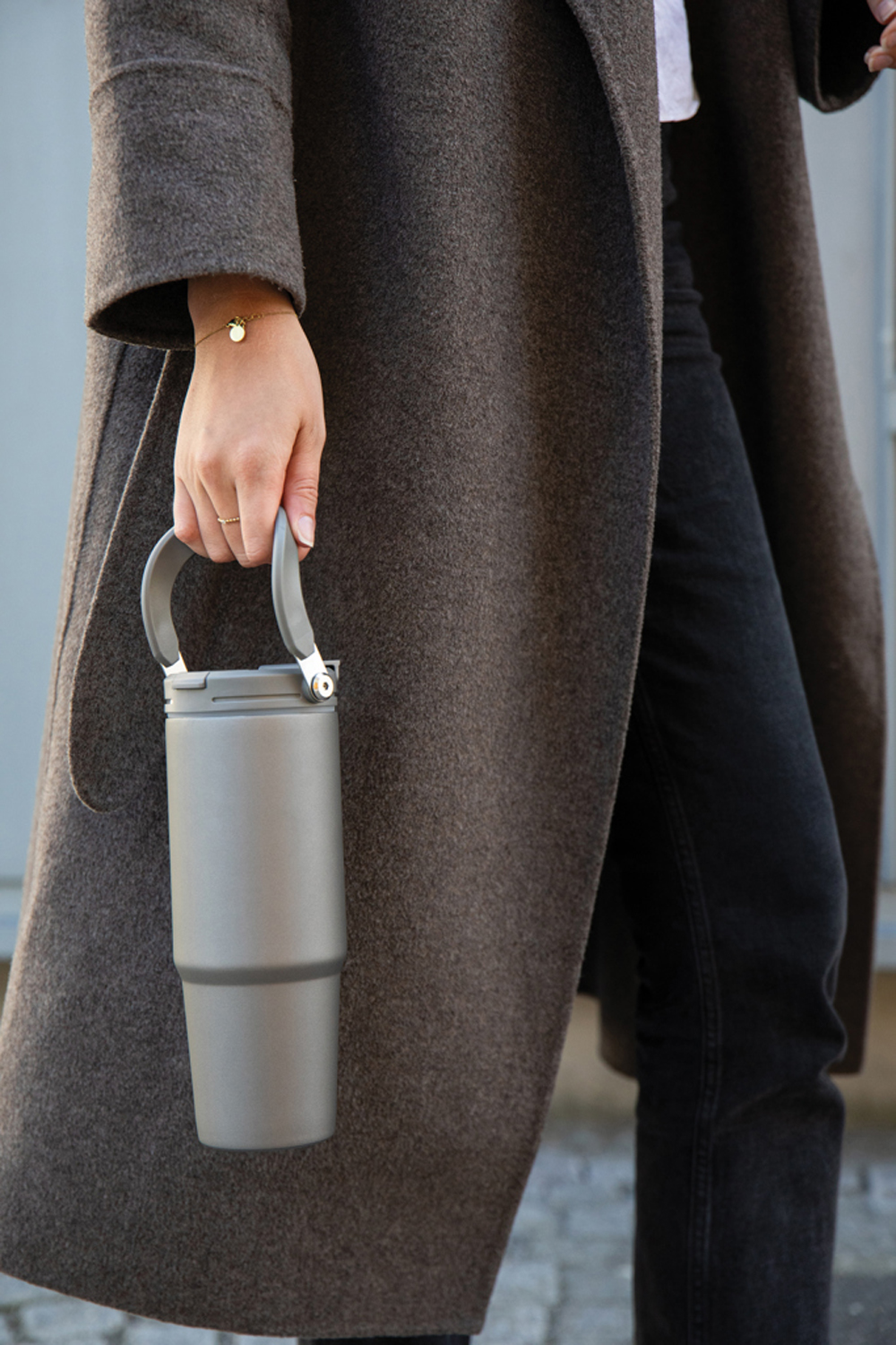 Термобутылка VINGA Eos Trek из переработанной нержавеющей стали RCS, 880 мл