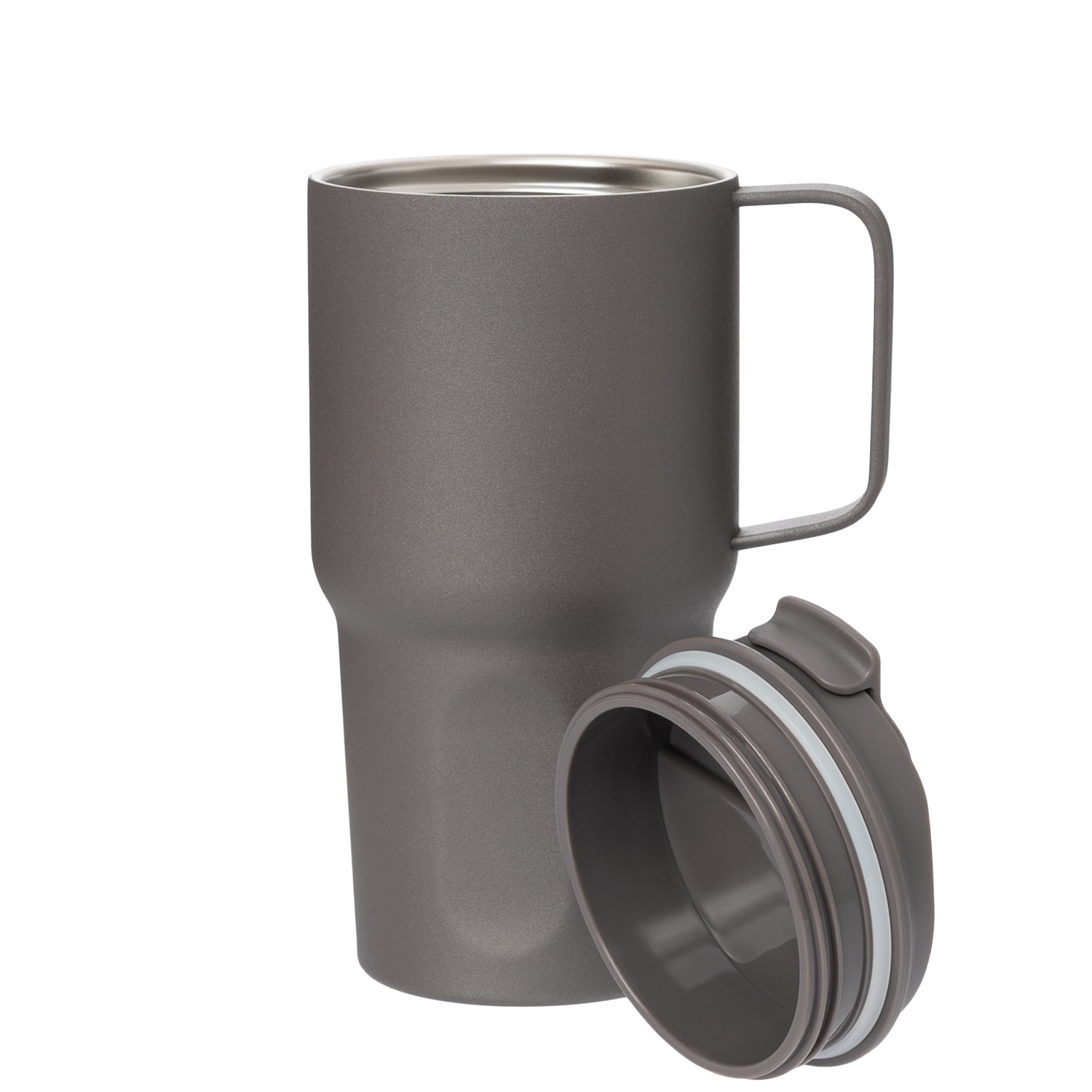 Термокружка вакуумная Авентура (Aventura), серая