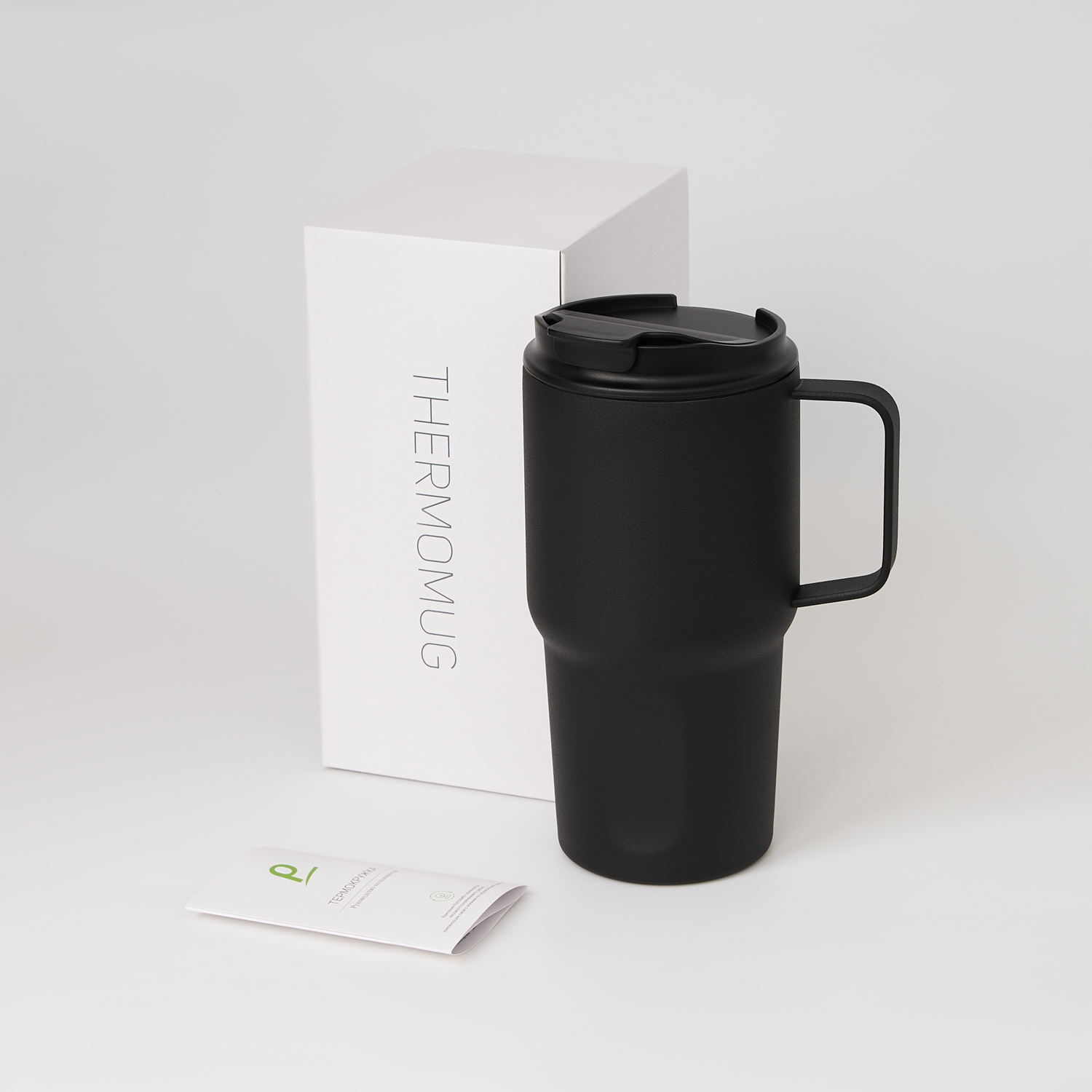 Термокружка вакуумная Авентура (Aventura), синяя