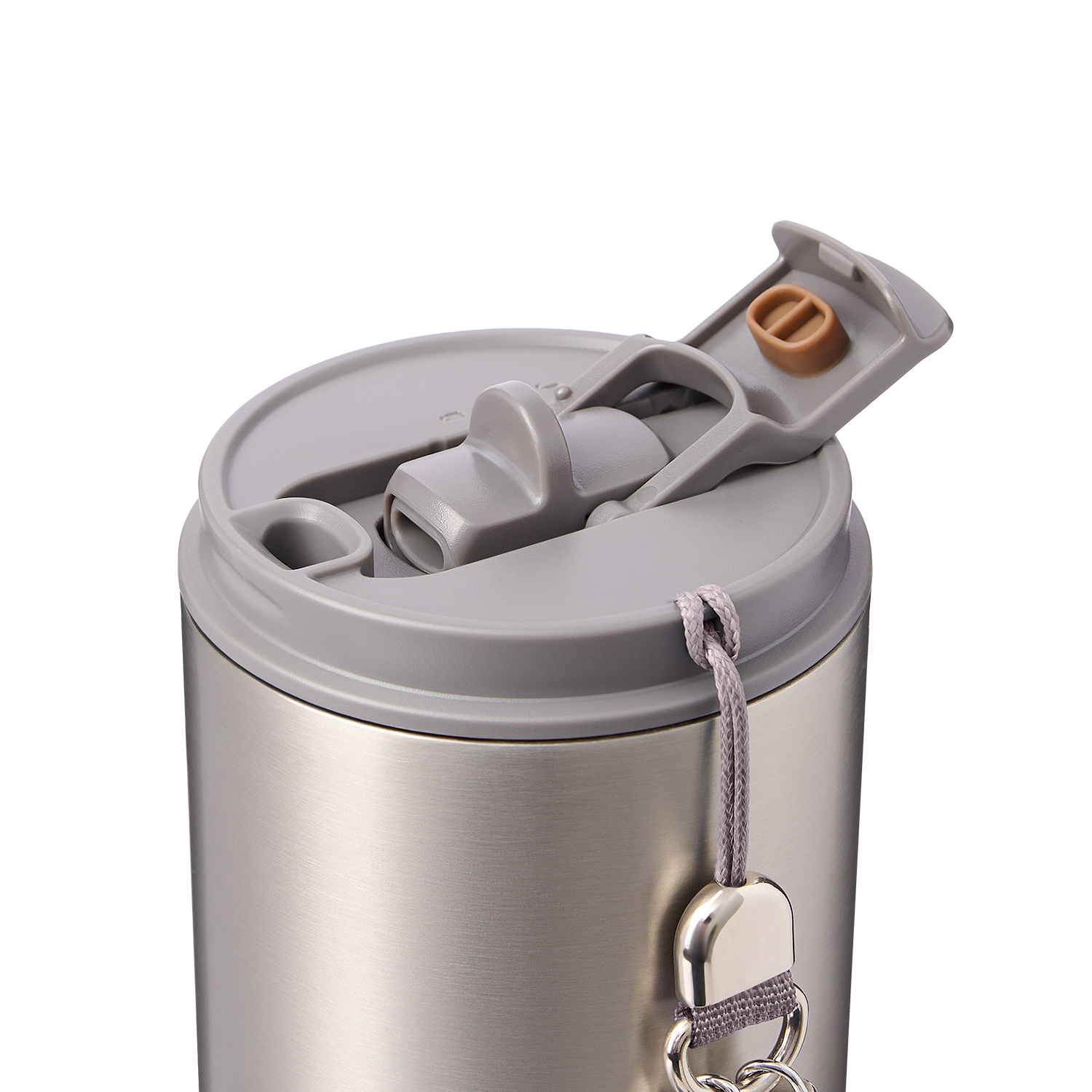 Термокружка вакуумная Авеню (Avenue), серая