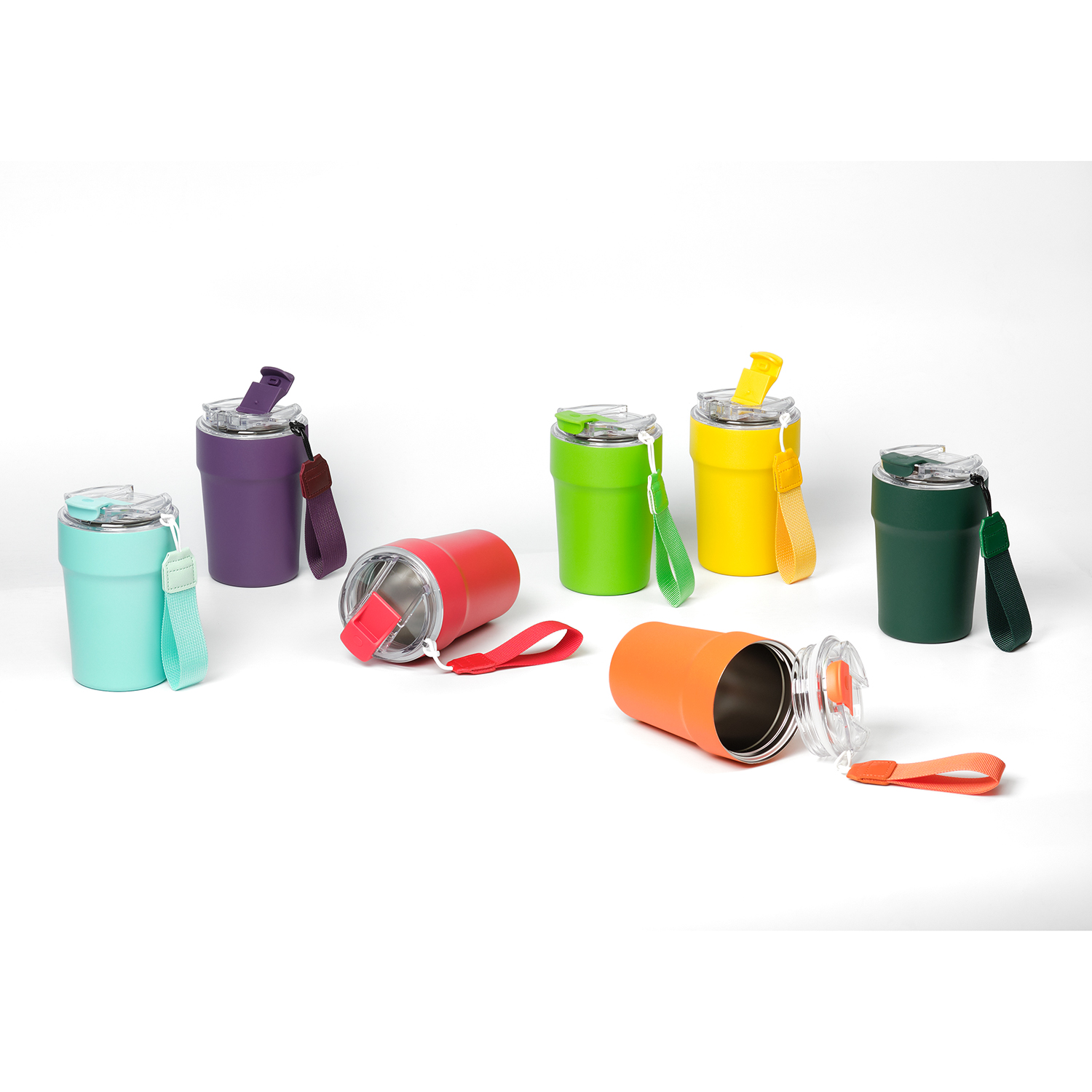 Термокружка вакуумная Монако (Monaco), аква