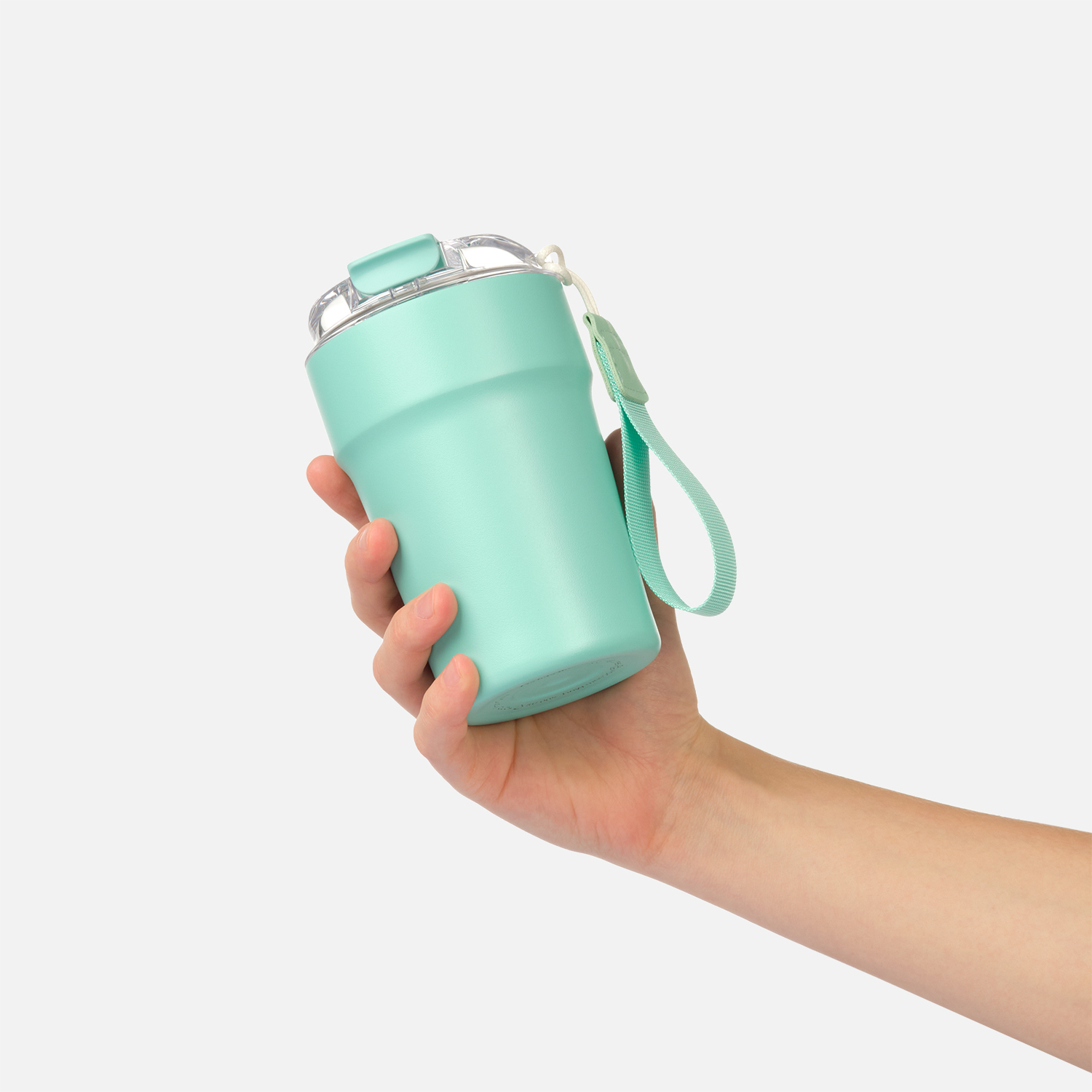 Термокружка вакуумная Монако (Monaco), аква