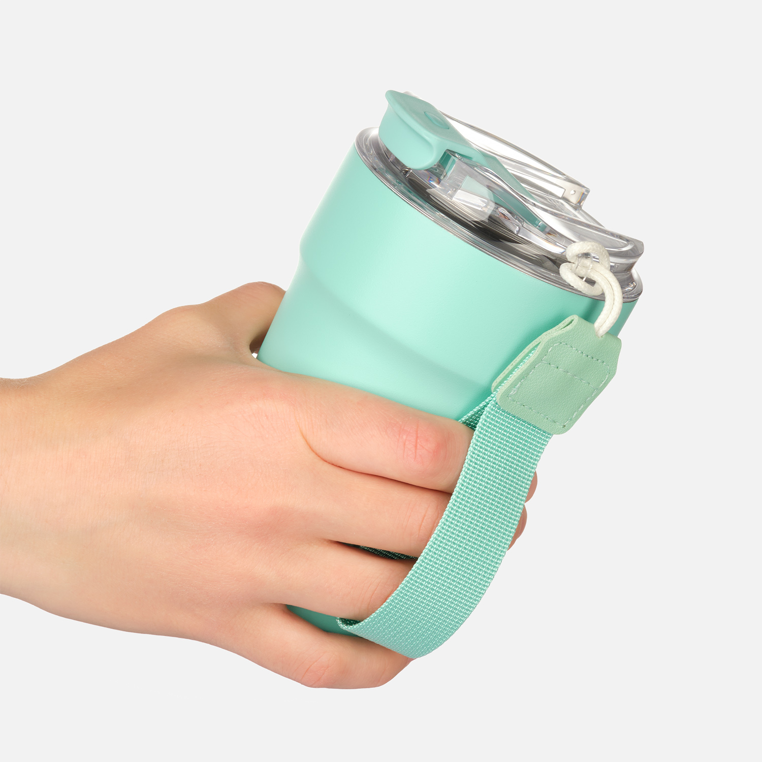 Термокружка вакуумная Монако (Monaco), аква