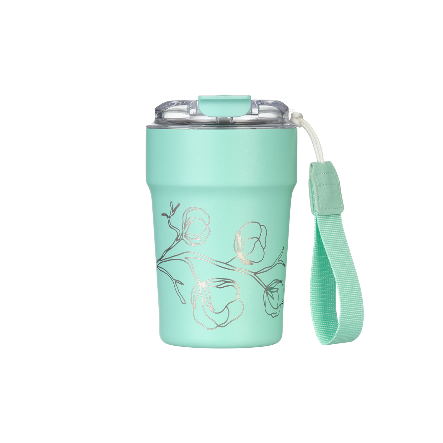 Термокружка вакуумная Монако (Monaco), аква