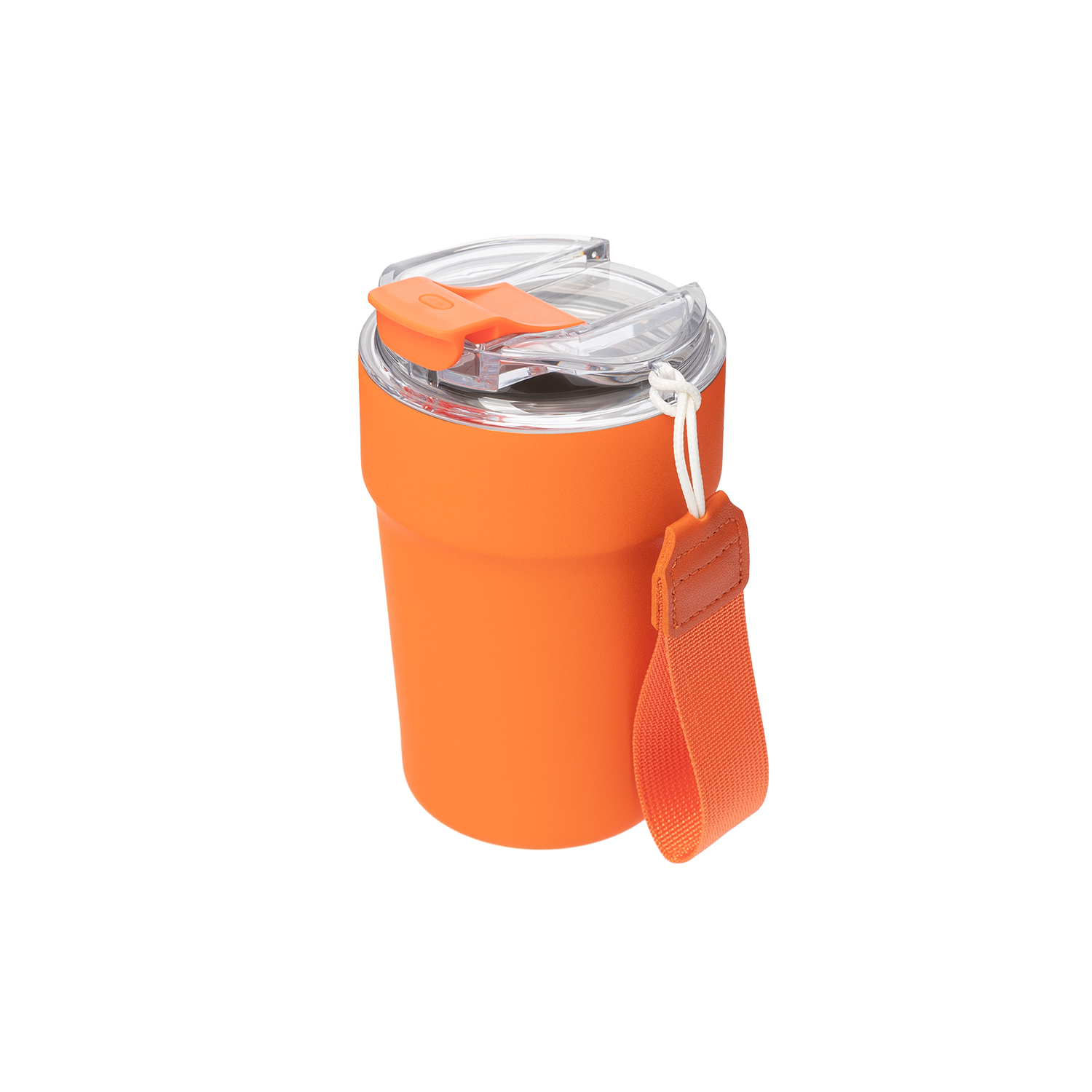 Термокружка вакуумная Монако (Monaco), оранжевая