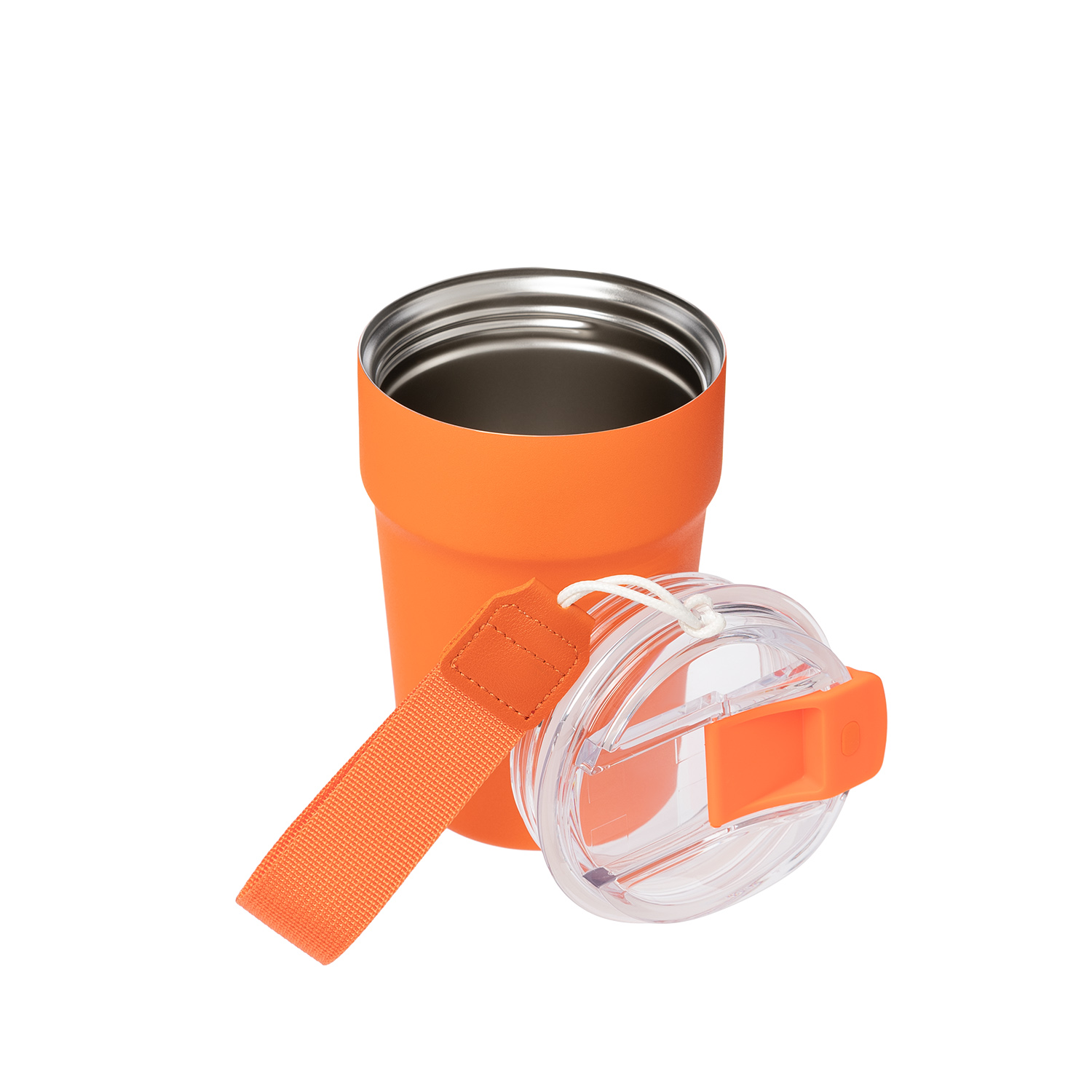 Термокружка вакуумная Монако (Monaco), оранжевая