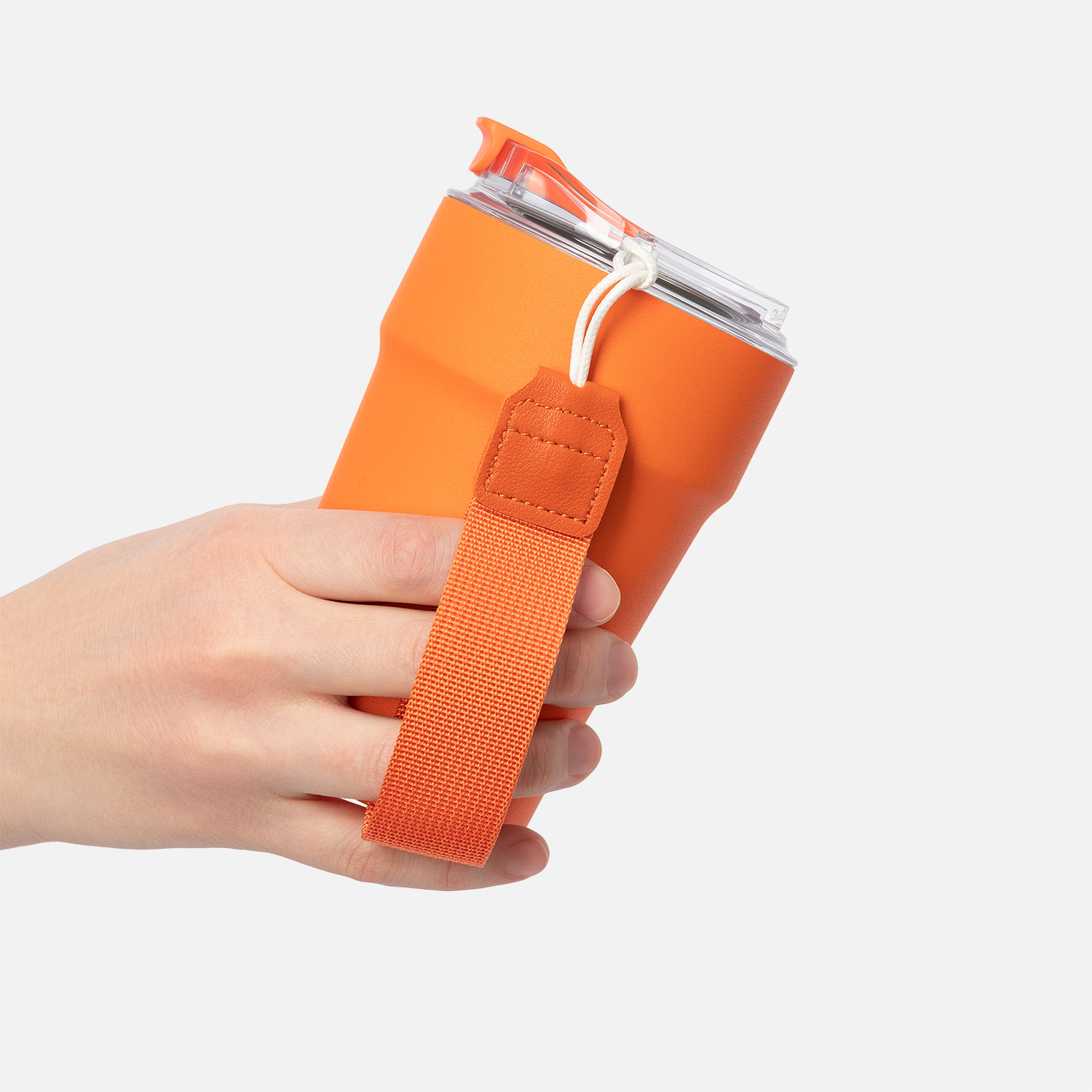 Термокружка вакуумная Монако (Monaco), оранжевая