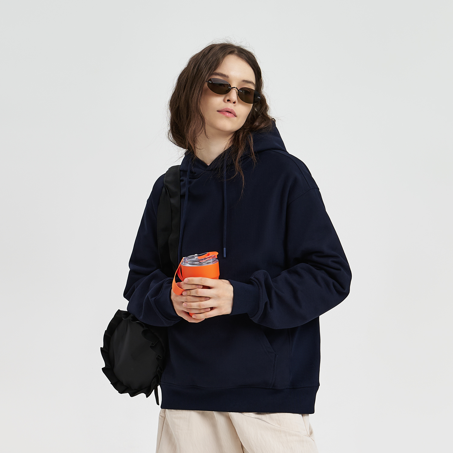 Термокружка вакуумная Монако (Monaco), оранжевая