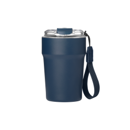 Термокружка вакуумная Монако (Monaco), синяя