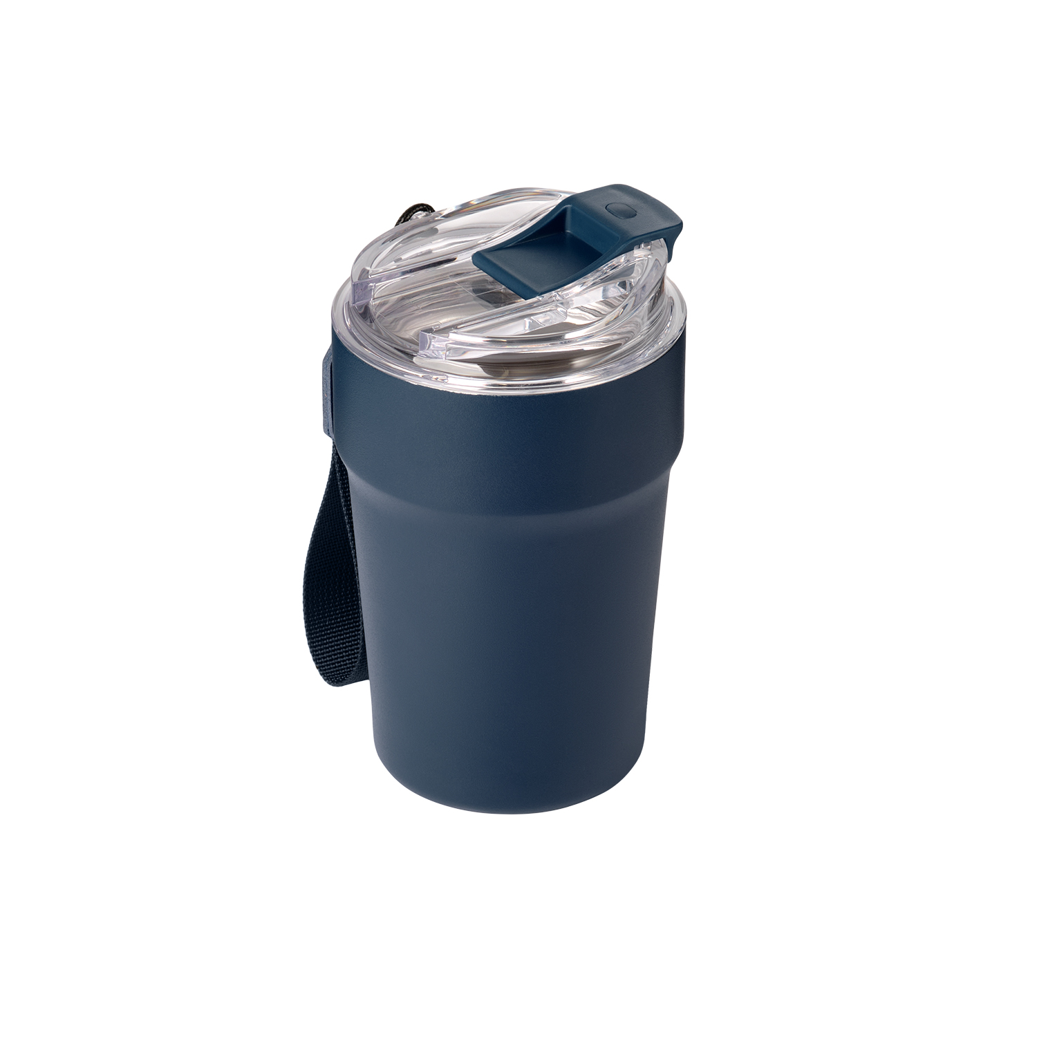 Термокружка вакуумная Монако (Monaco), синяя