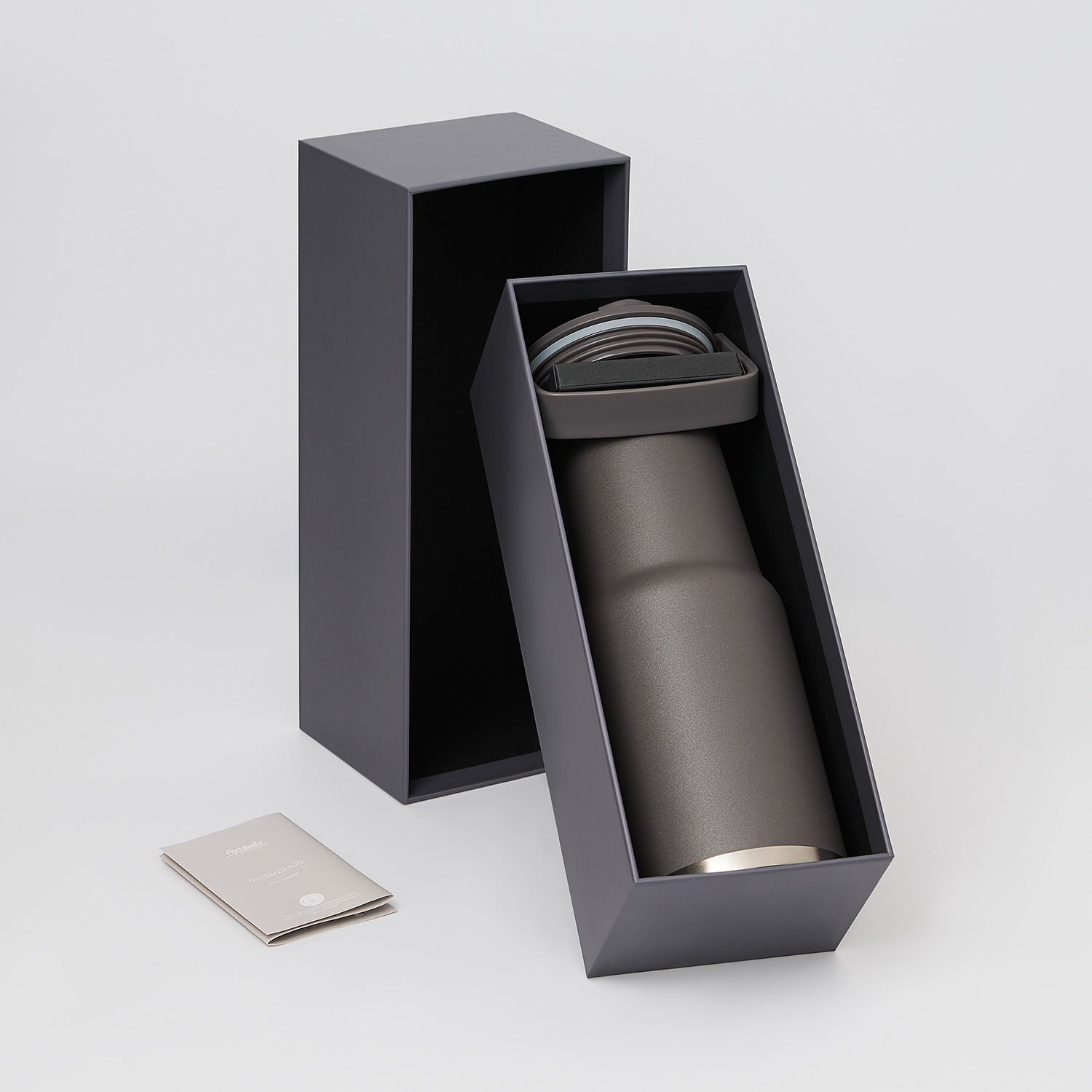 Термокружка вакуумная Монтана (Montana), белая